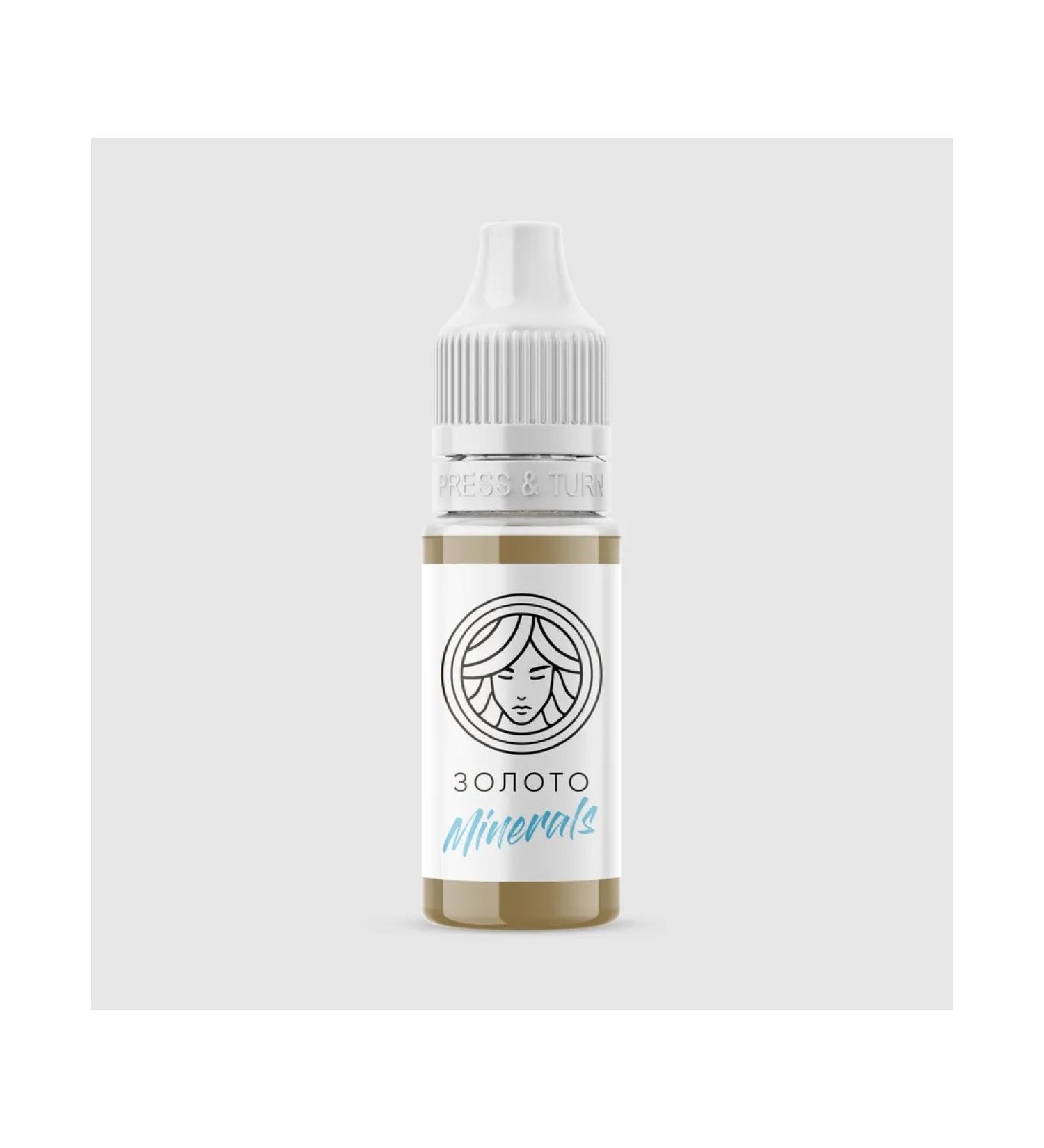 Face Company Mineral gold pigment for eyebrow permanent 6 ml - Buy Online on GoSupps.com