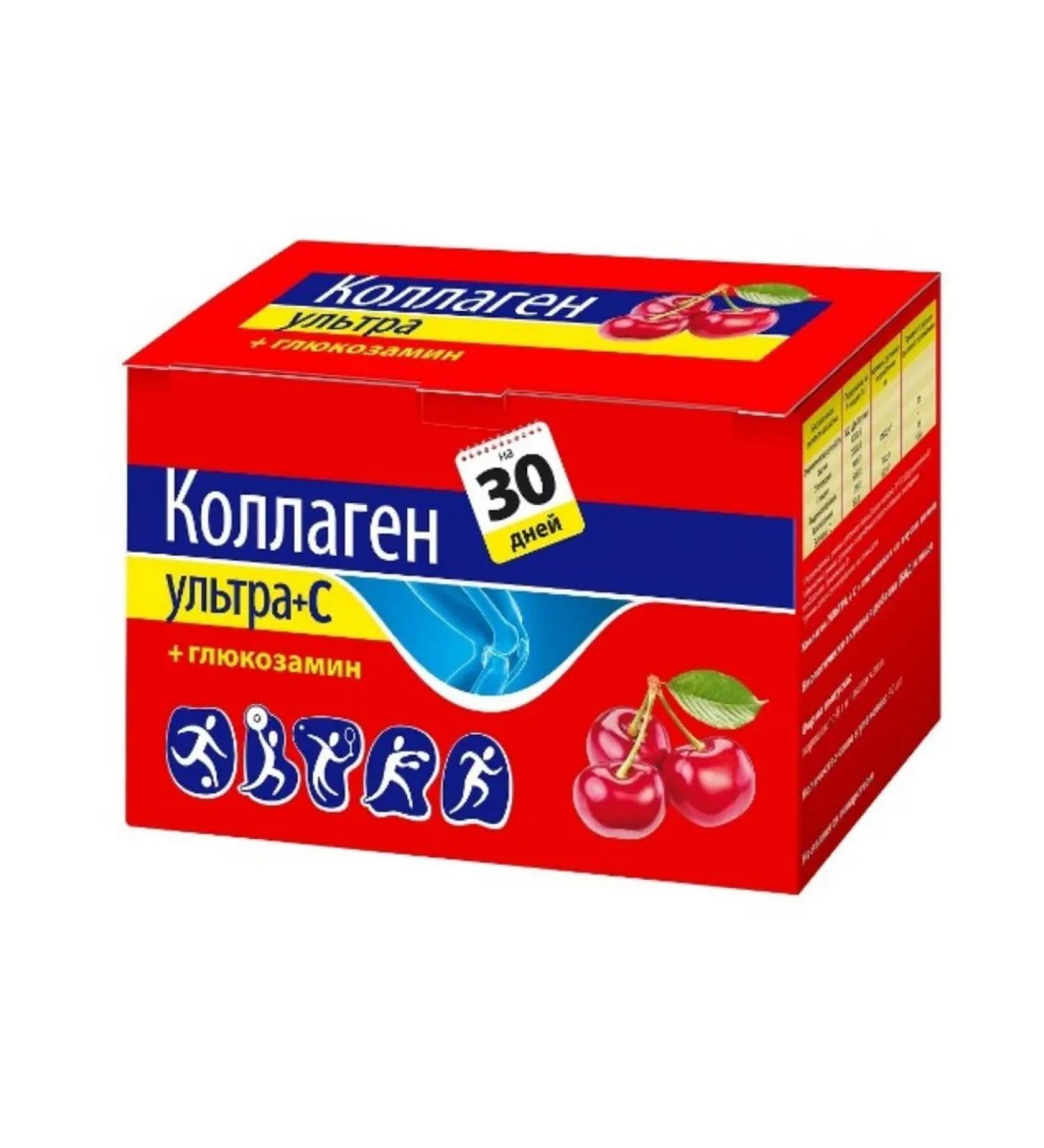 home medicine cabinet Collagen ultra + C + glucosamine 30 pcs. 1UP