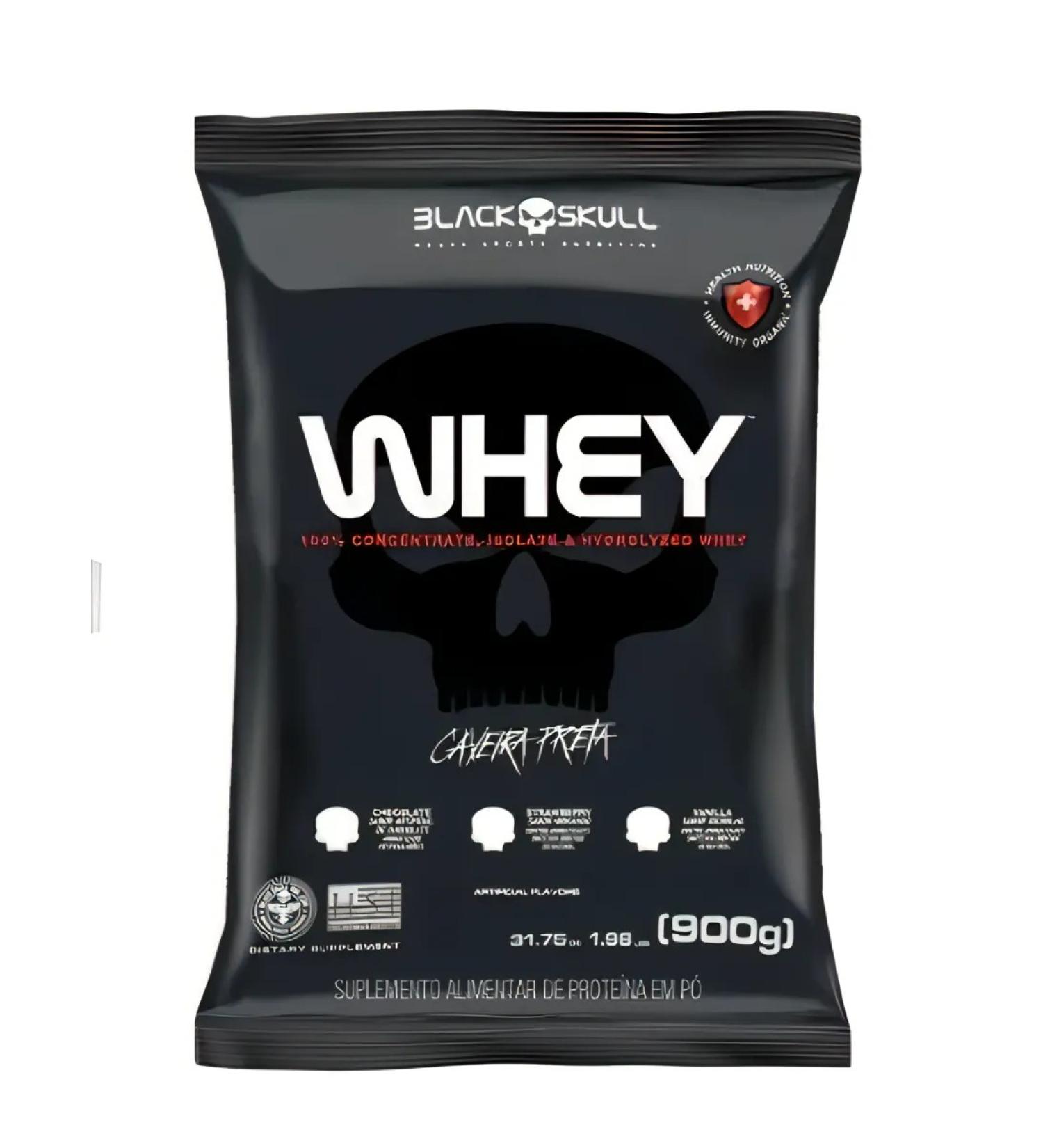 Black Skull Refil Whey serum protein 900 g Chocolate