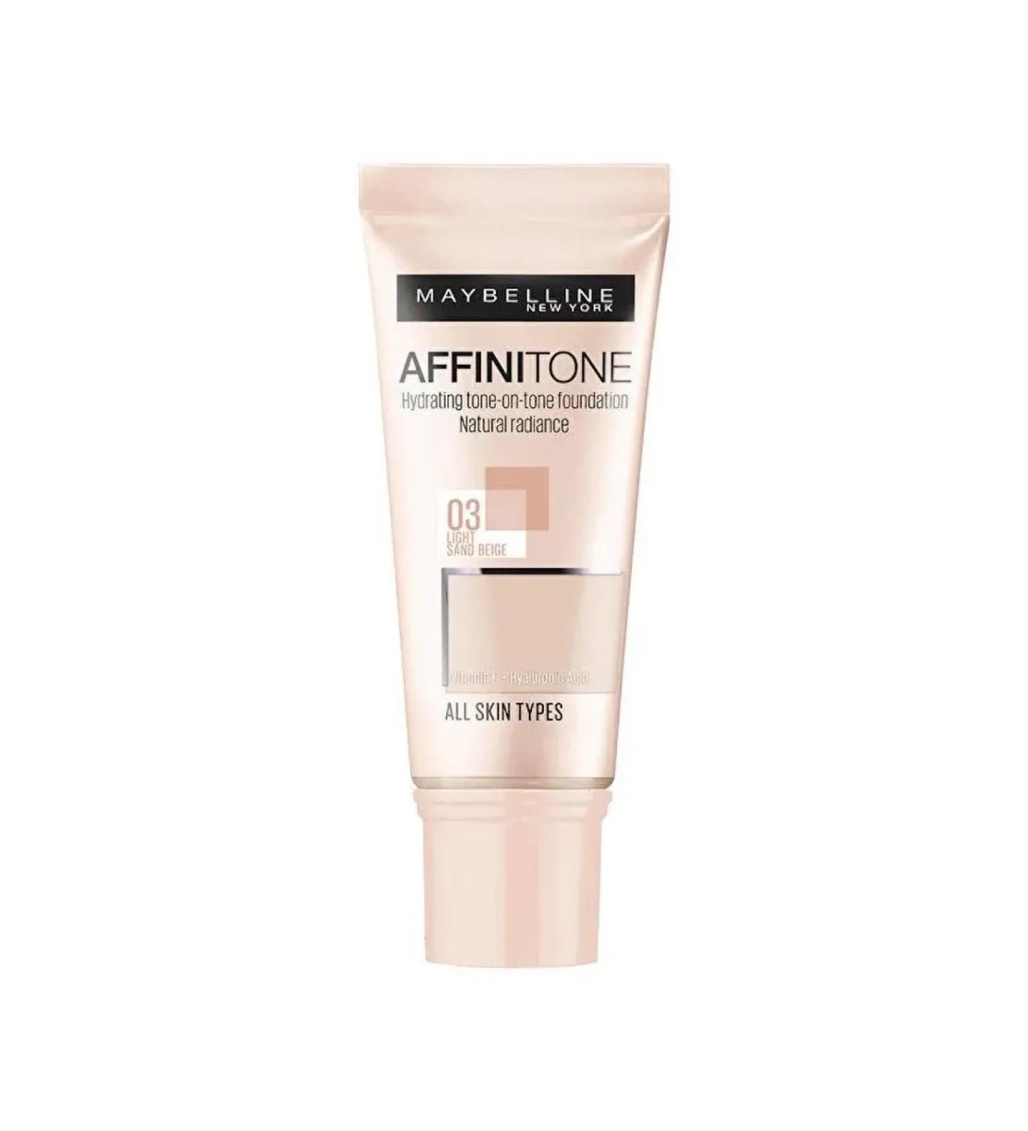 Maybelline Affinitone tonal cream 03 light beige 30 ml