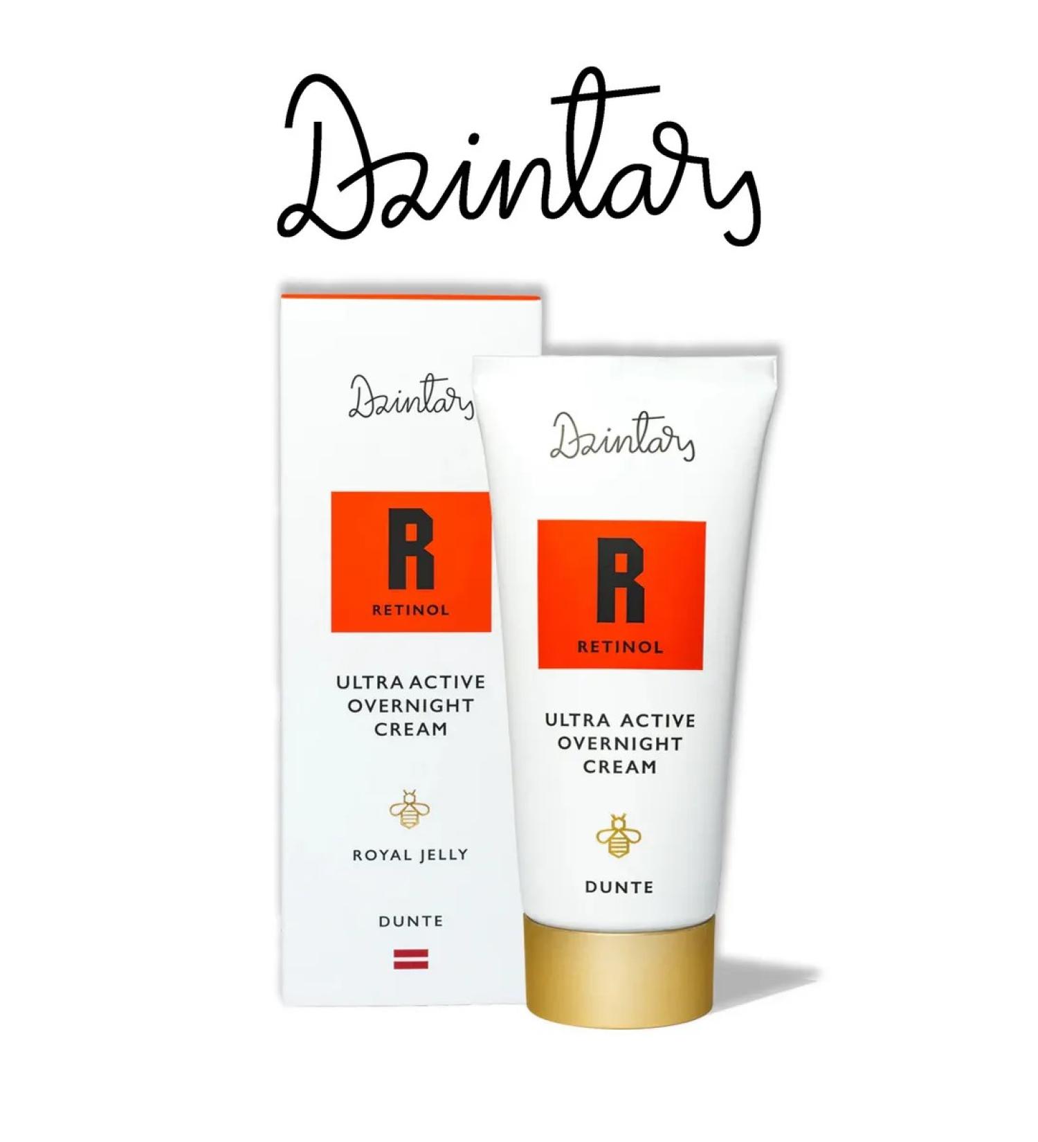 Dzintars DUNTE Ultra Active Night Face Cream with Retinol
