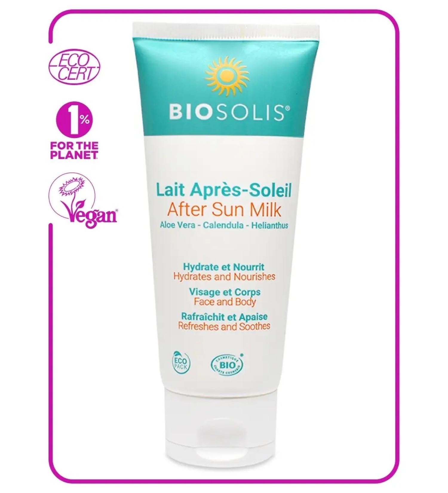 Biosolis Body milk after tanning for sensitive skin 100 ml - Buy Online on GoSupps.com