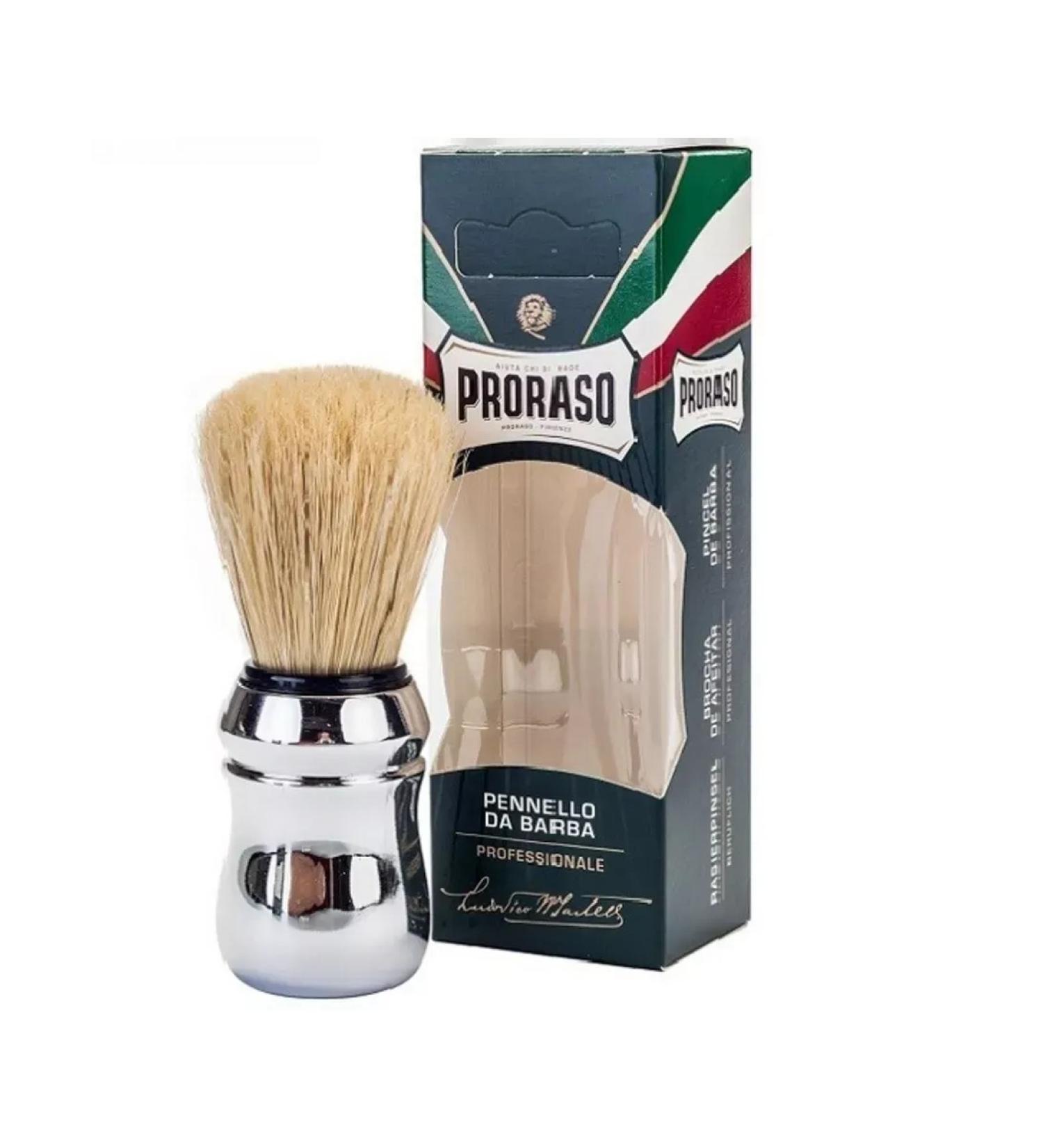 PRORASO Listen for shaving mustaches and beards Natural Kaban's pile - Buy Online on GoSupps.com