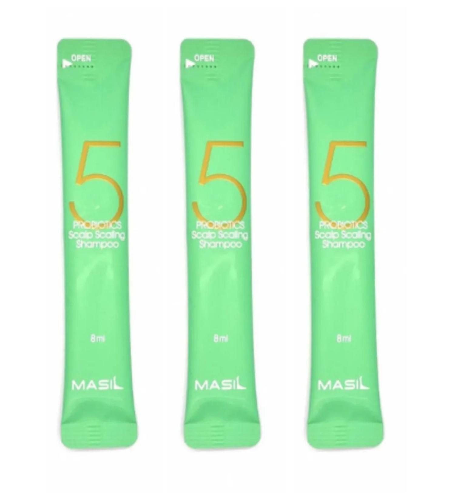 MASIL Deep shampoo with probiotics 8 ml 3 pcs - Buy Online on GoSupps.com