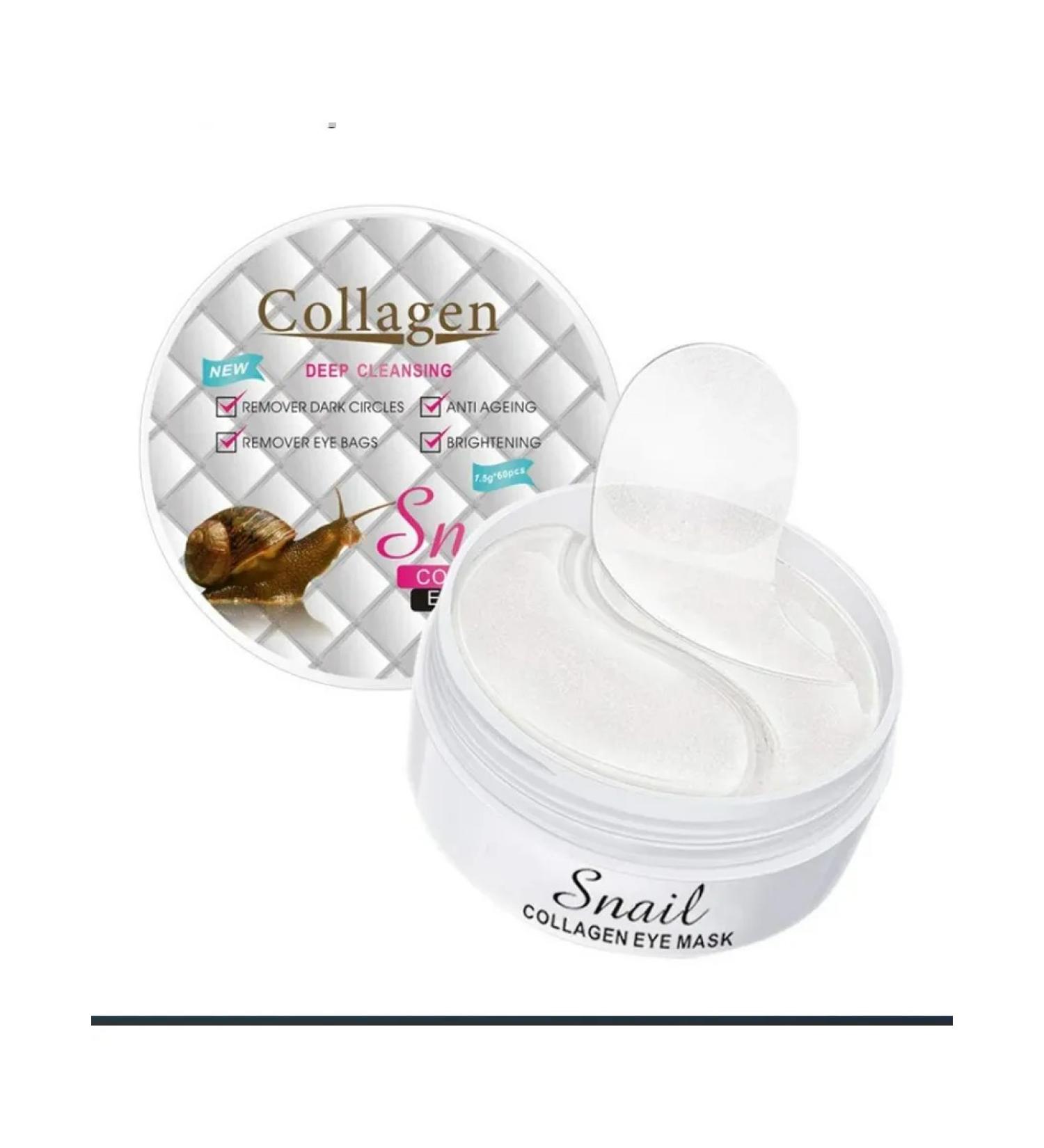 Eye patches with mucin Snails hydrogel with collagen - Buy Online on GoSupps.com
