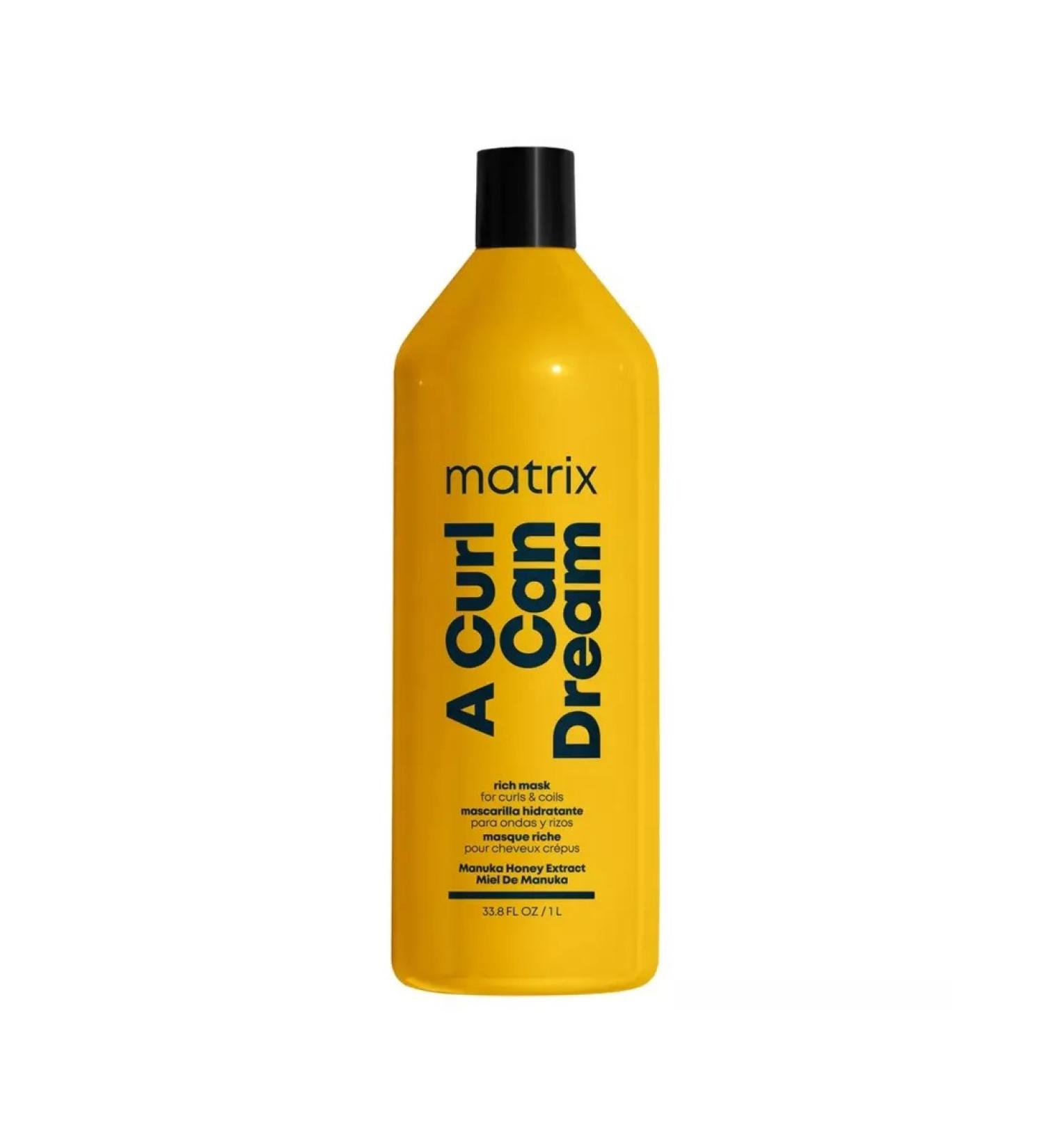 MATRIX Curly hair mask a Curl Can Dream 1000 ml - Buy Online on GoSupps.com