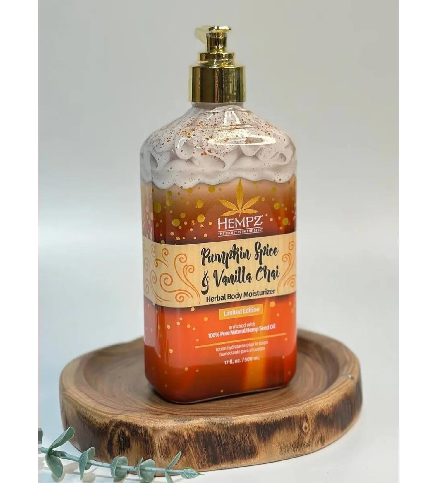 HEMPZ Pumpkin Spice & Vanilla Chai Milk for Body 500ml