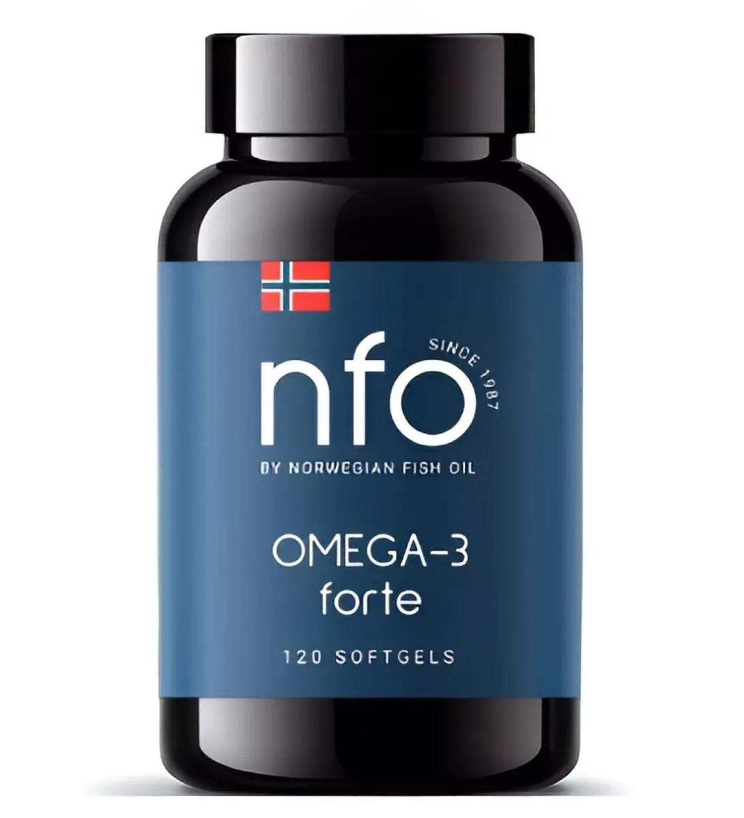 NFO Omega-3 Fort 120 pcs capsule weighing 1384 mg
