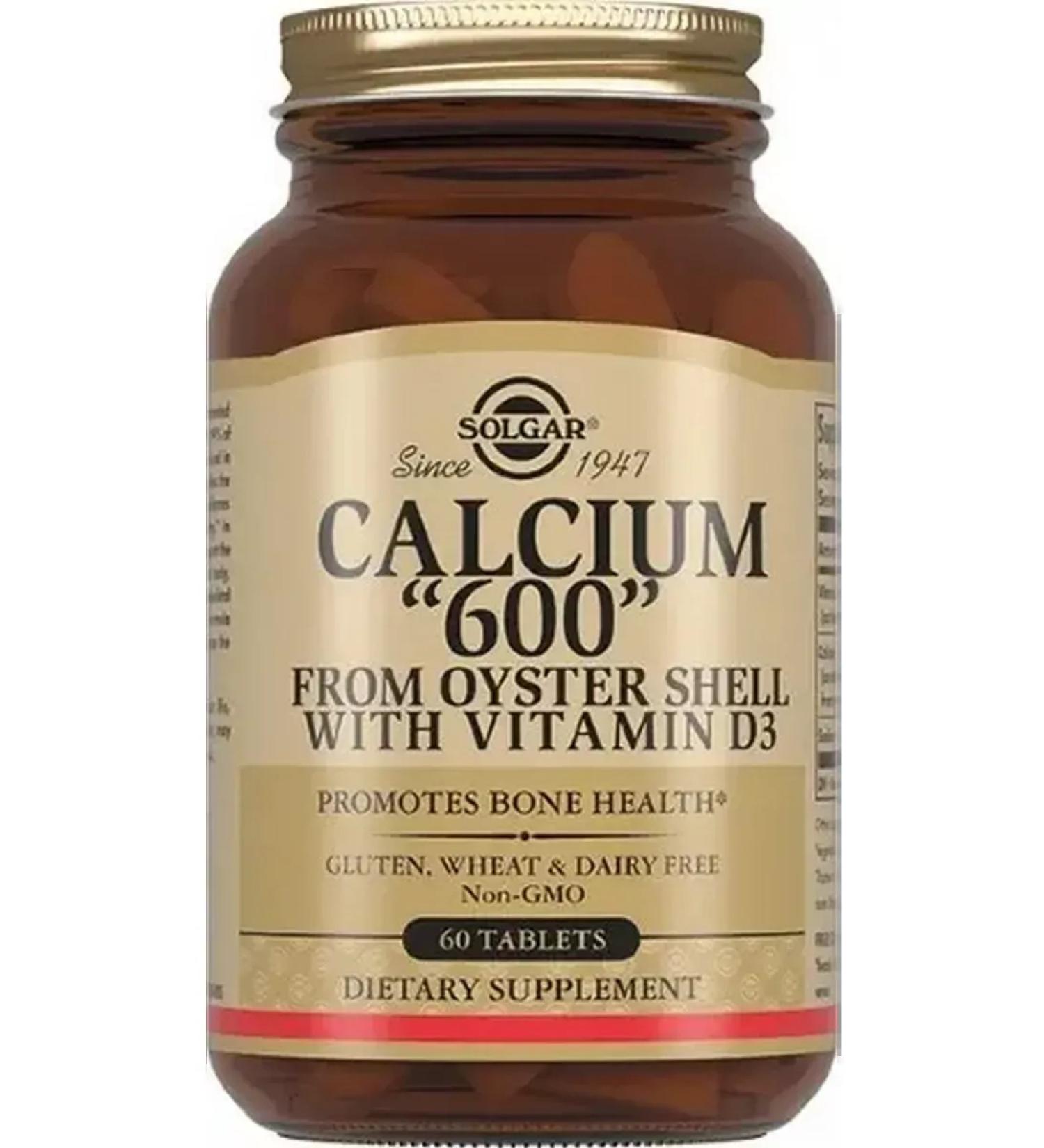 SOLGAR Calcium 600 60 pcs tablets 2000 mg 2 pcs