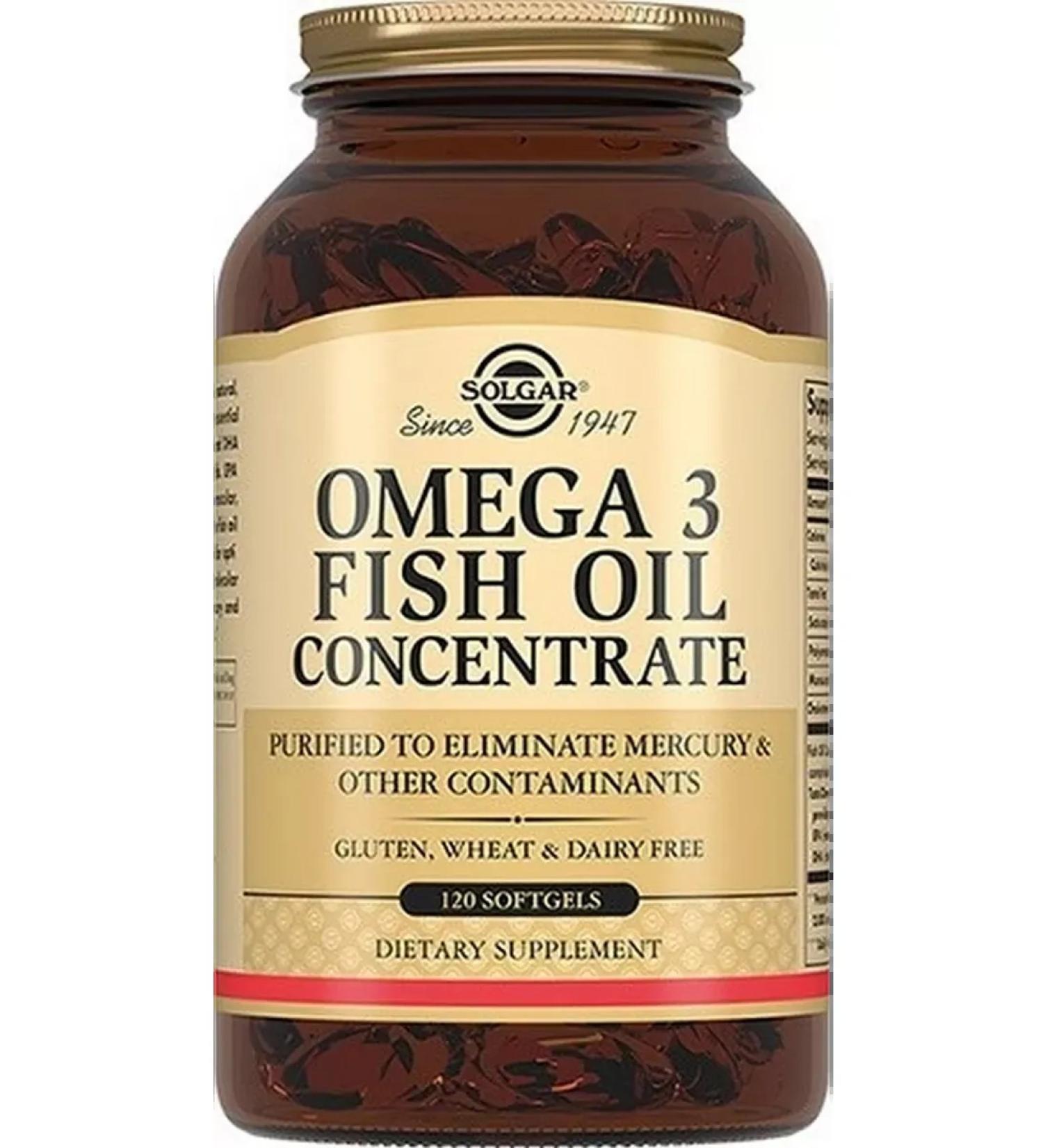 SOLGAR Omega-3 fish oil concentrate 120 pcs capsule 2 pcs