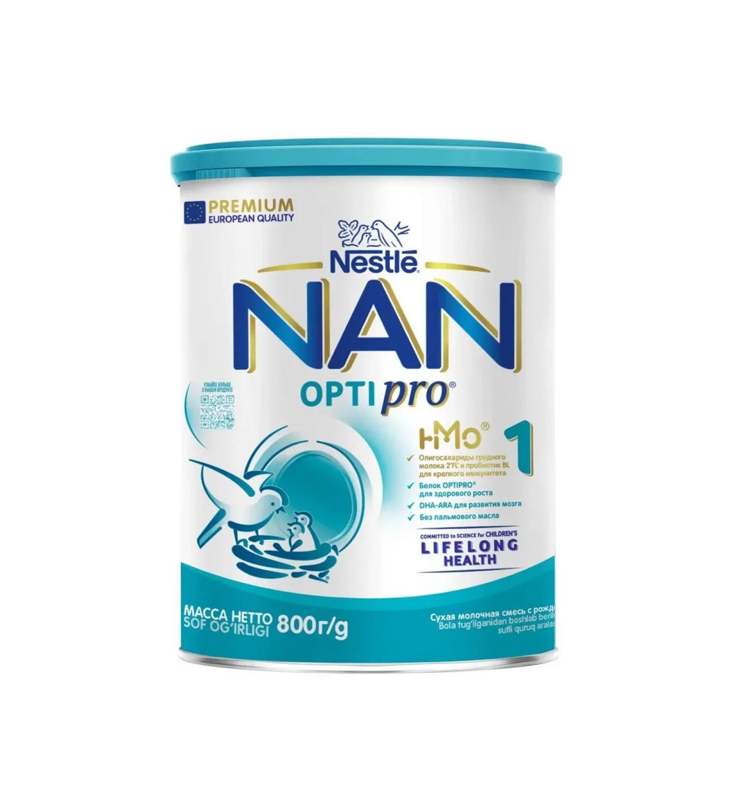 Nan 1 Optipro Military mixture from birth 800 g - Buy Online on GoSupps.com