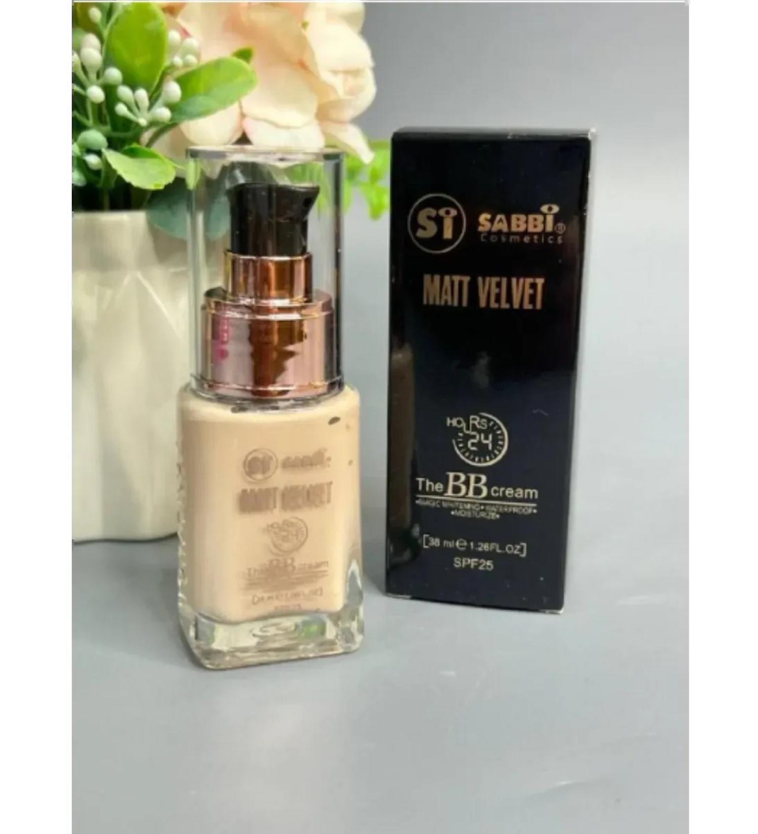 TopBrand Tonal BB cream Sabbi Matt Velvet matte light tone5 - Buy Online on GoSupps.com