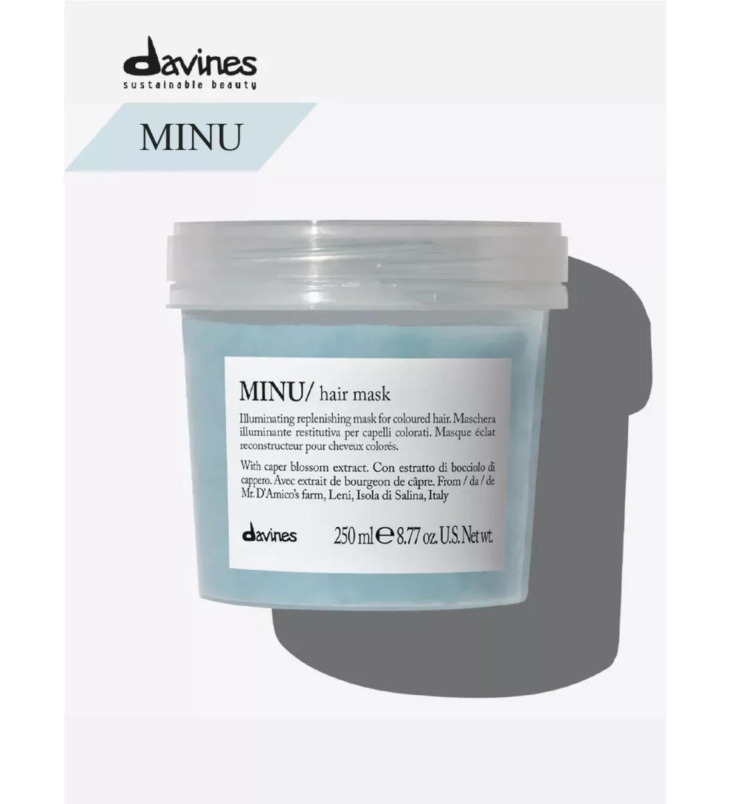 Davines Minu mask for dyed hair - Buy Online on GoSupps.com