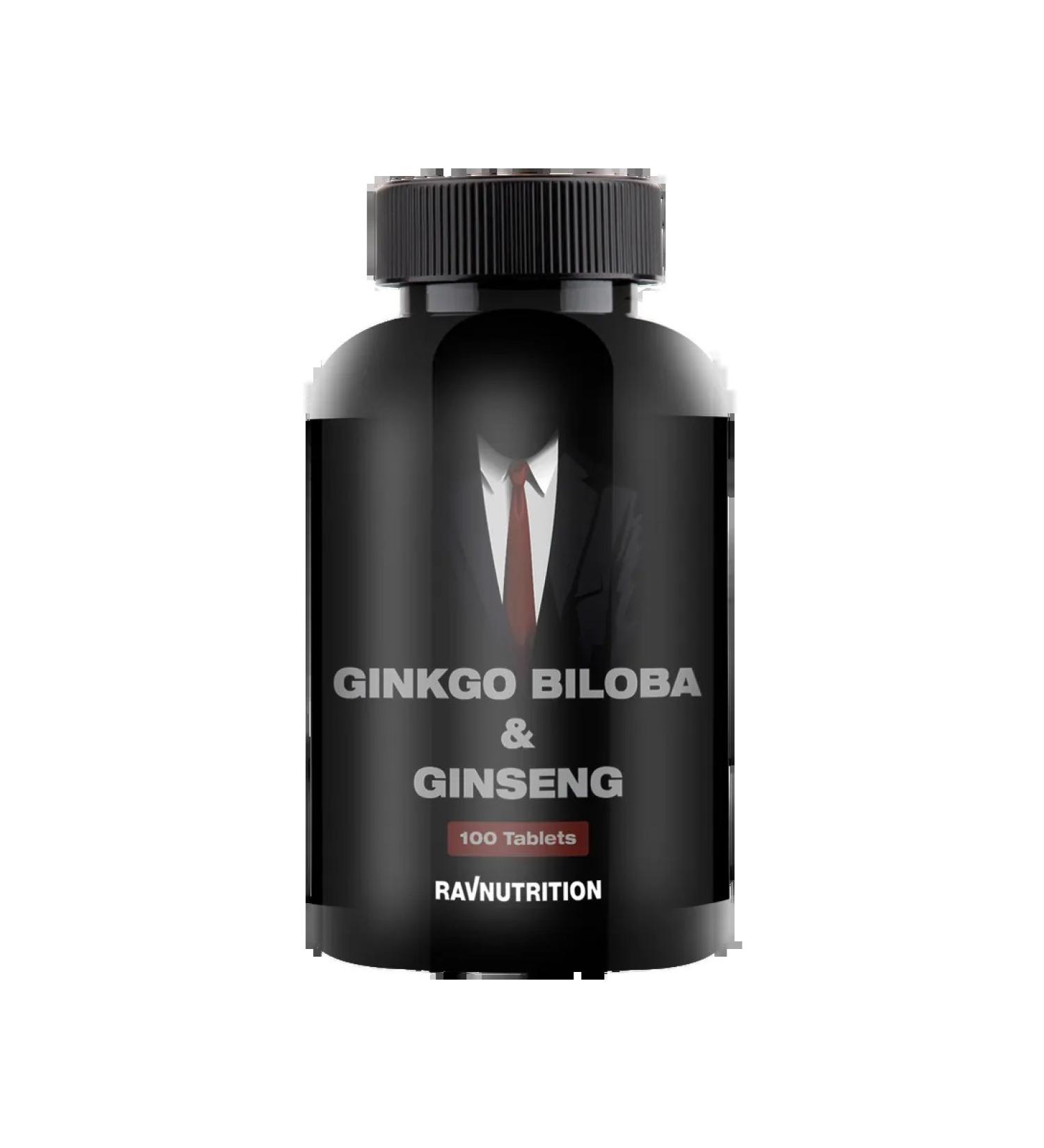 ravnutrition Ginkgo Biloba ginkgo biloba 120 mg + ginseng250mg