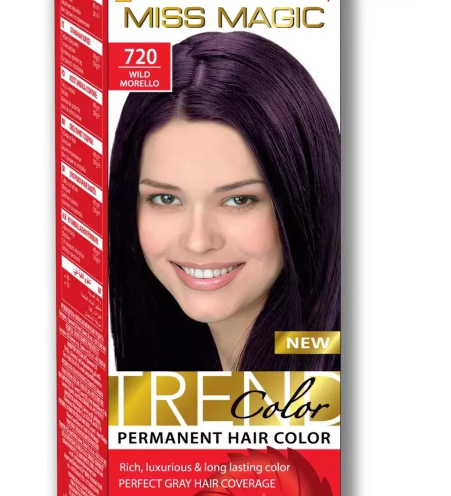 Miss Magic Trend Color Hair dye 720 wild cherry