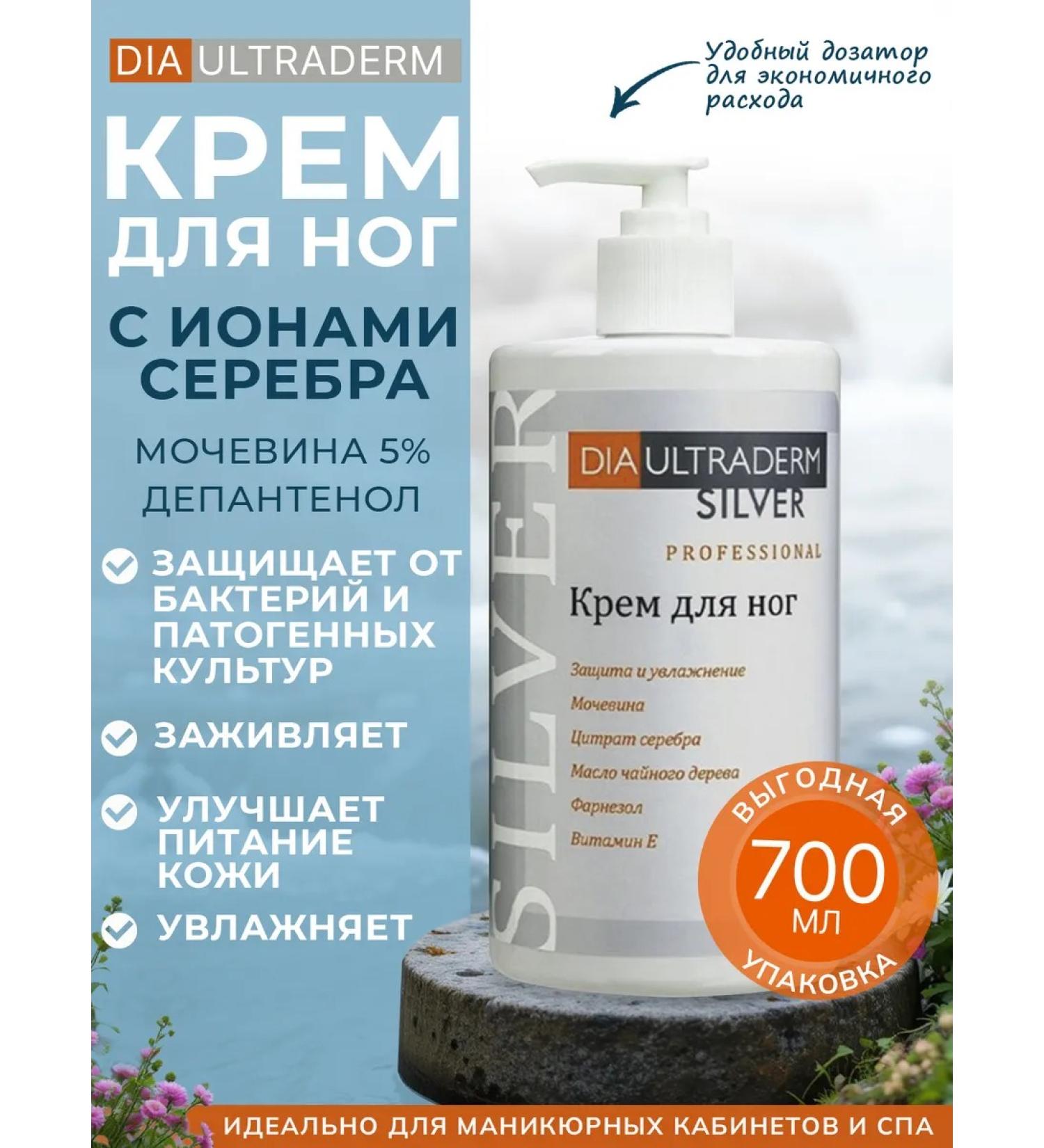 Diaultraderm Cream Silver 700 ml - Buy Online on GoSupps.com