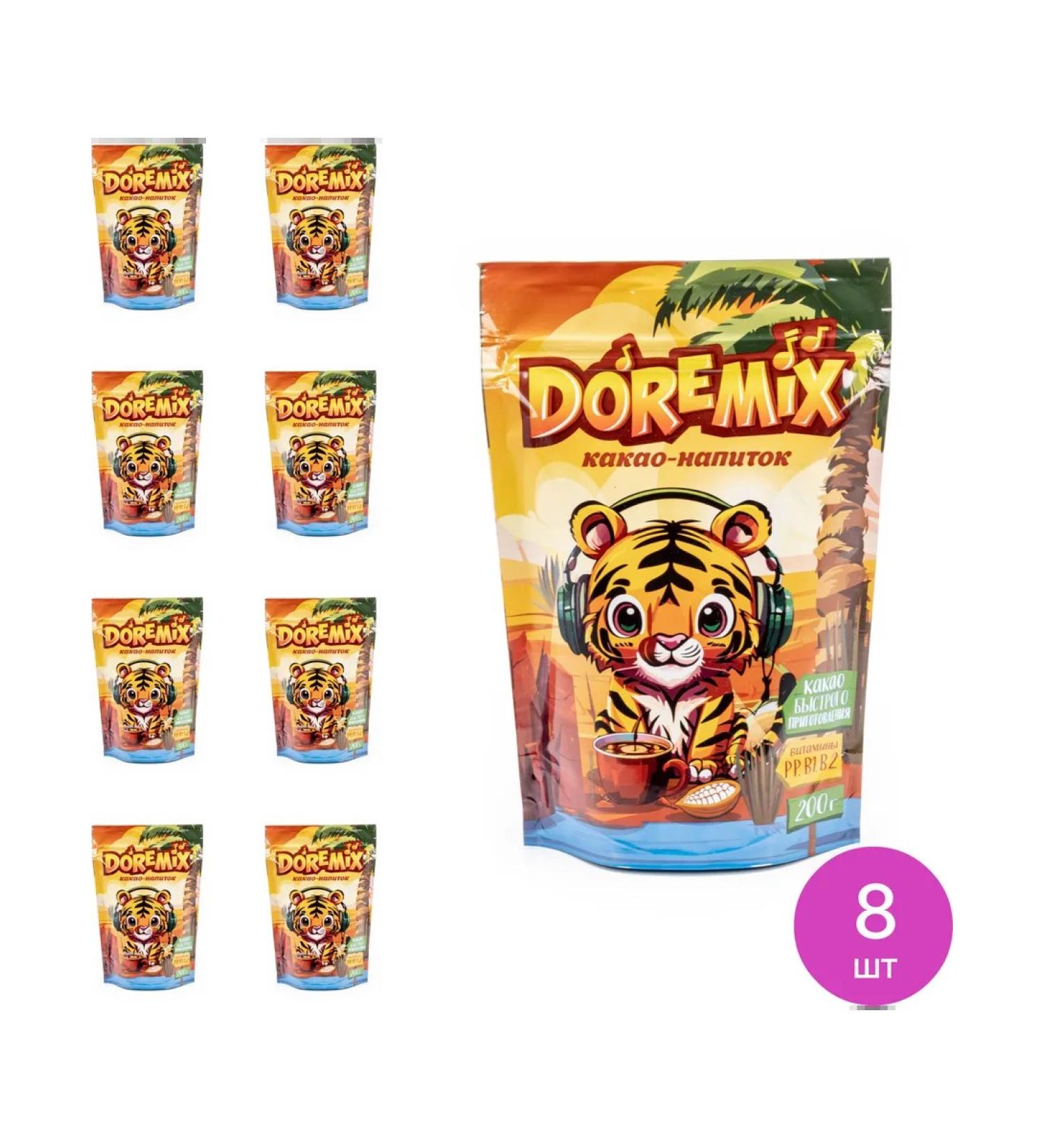 Doremix Cocoa-Folding Poor Preparation 200g 8 pcs - Buy Online on GoSupps.com