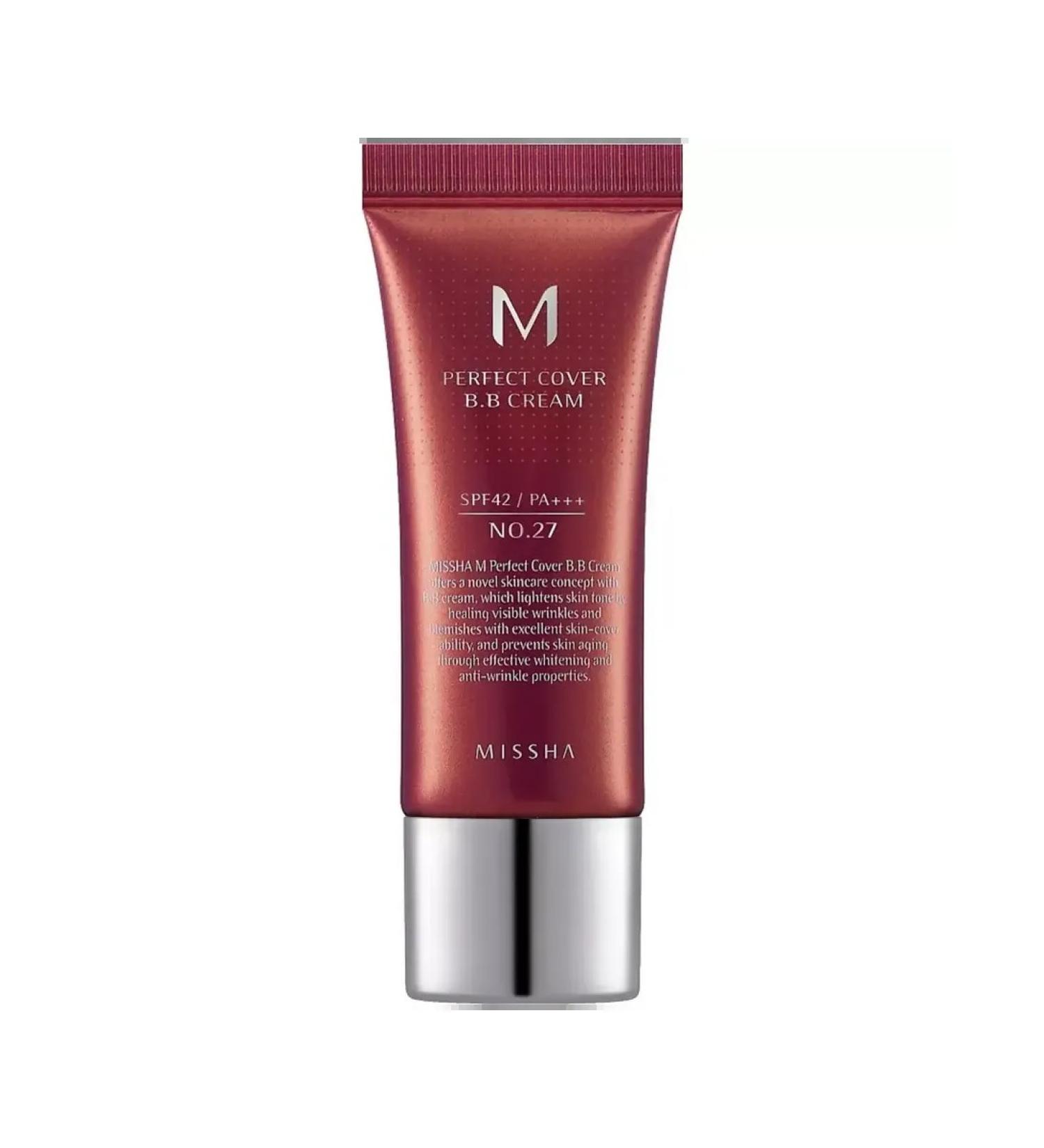 MISSHA Perfect Cover ex No. 27 Tonal BB cream "Perfect coating"
