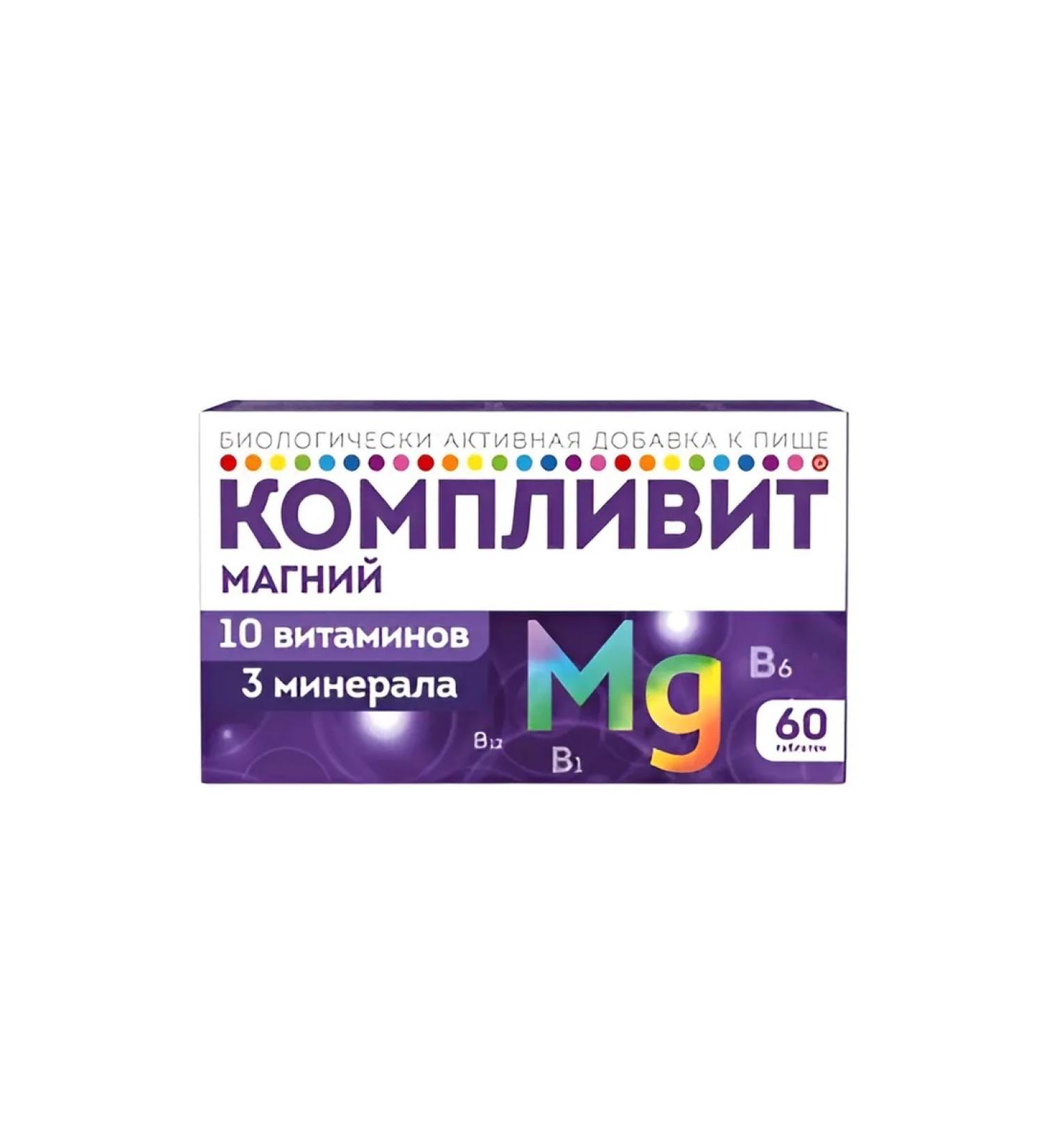 Complivit Magnesium tablets No. 60 -1UP