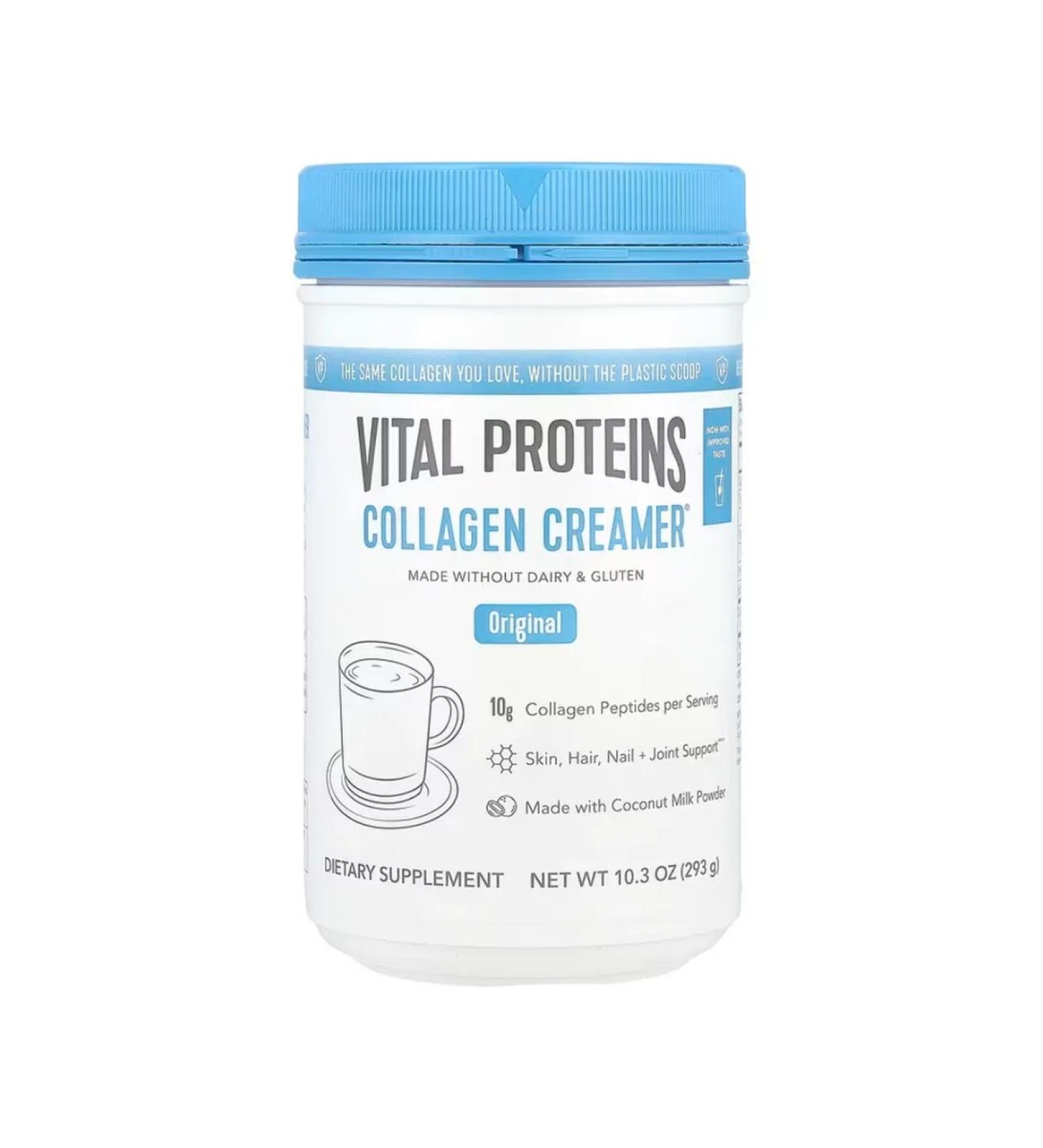 Vital Proteins Collagen Creamer. Collagen cream original 293 g