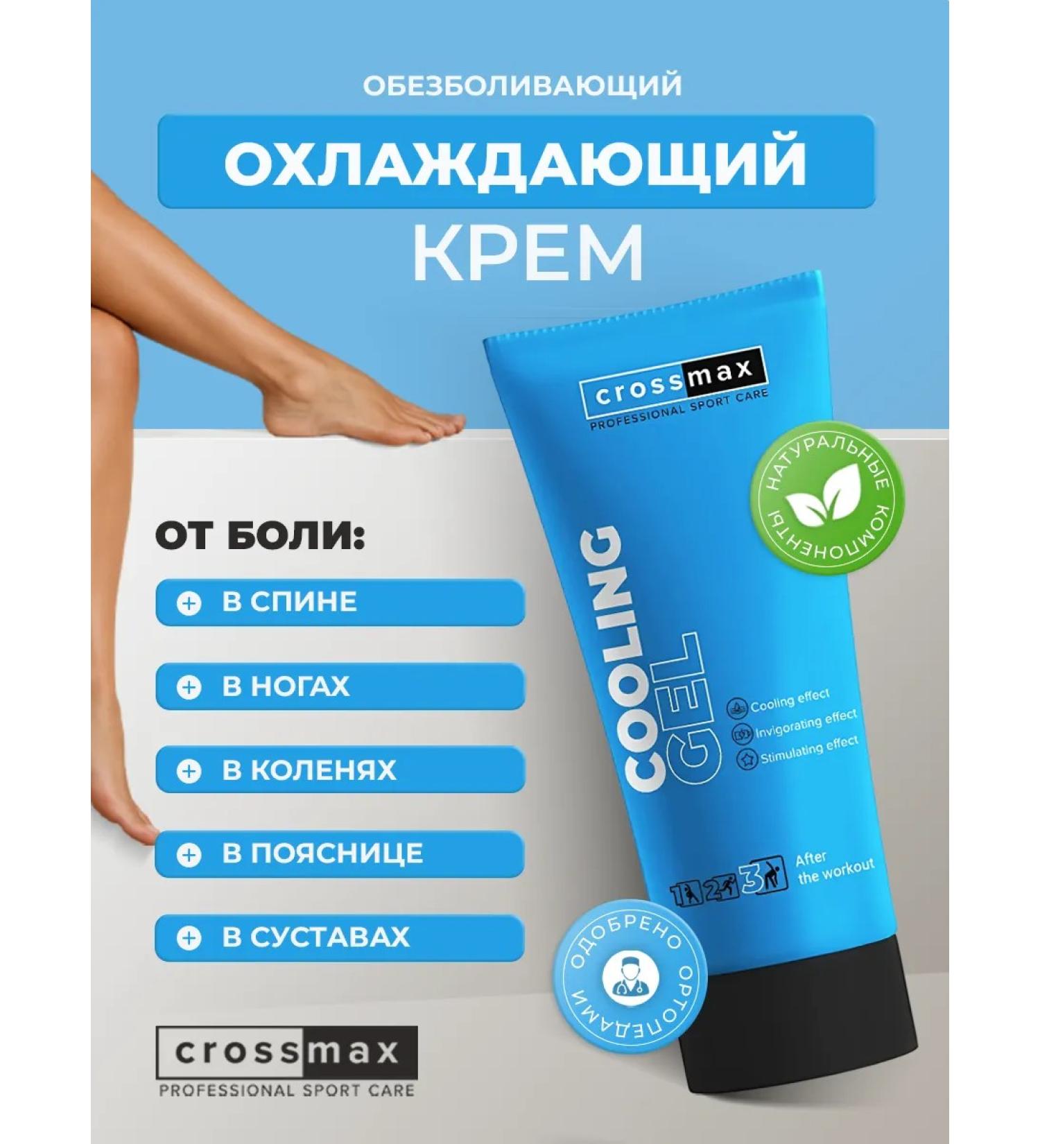 CROSSMAX Joint ointment from muscle pain and joints - Buy Online on GoSupps.com