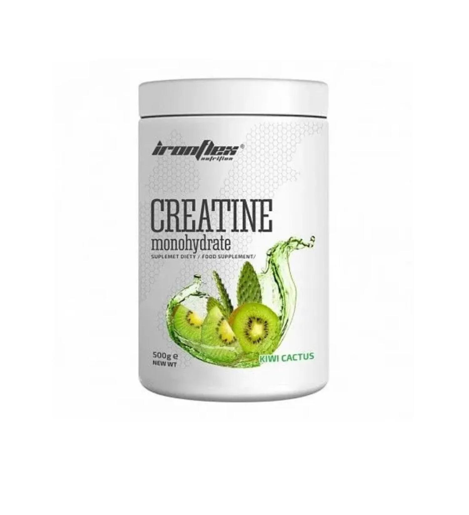 IronFlex Creatine MonohyDrate Creatine - 500g (Kiwi Cactus)