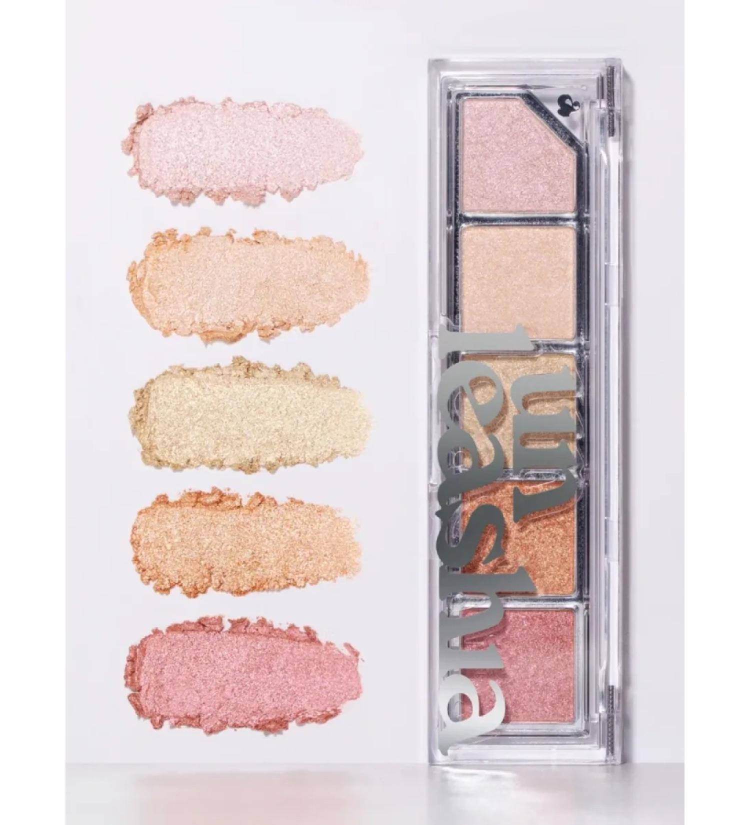 UNLEASHIA Palette of shining highlighters 100 Ballerina - Buy Online on GoSupps.com