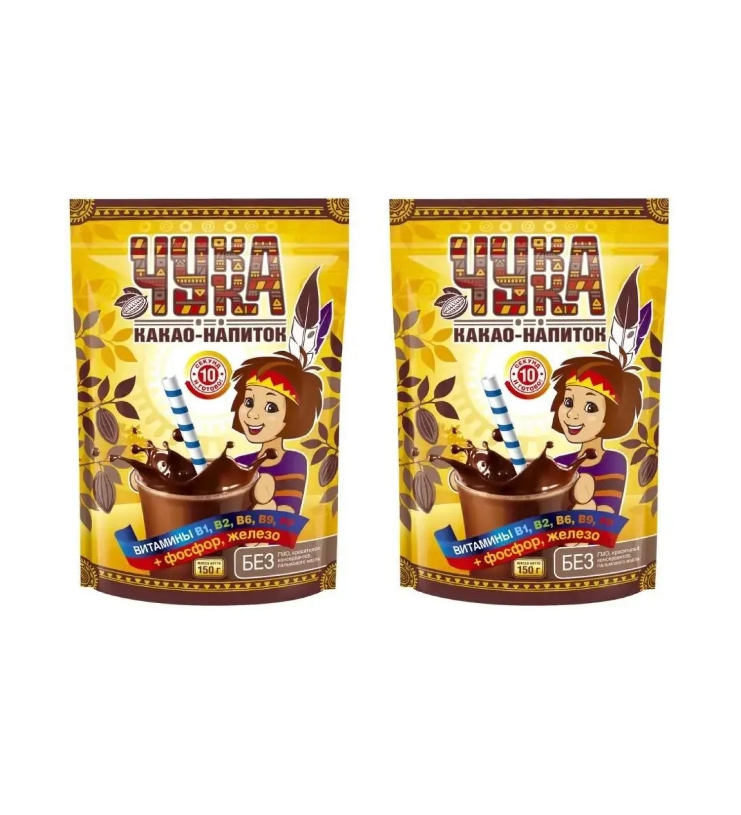 MOSCOW COFFEE SHOP ON SHARES Cocoa Chukka granular 150 g 2 packages
