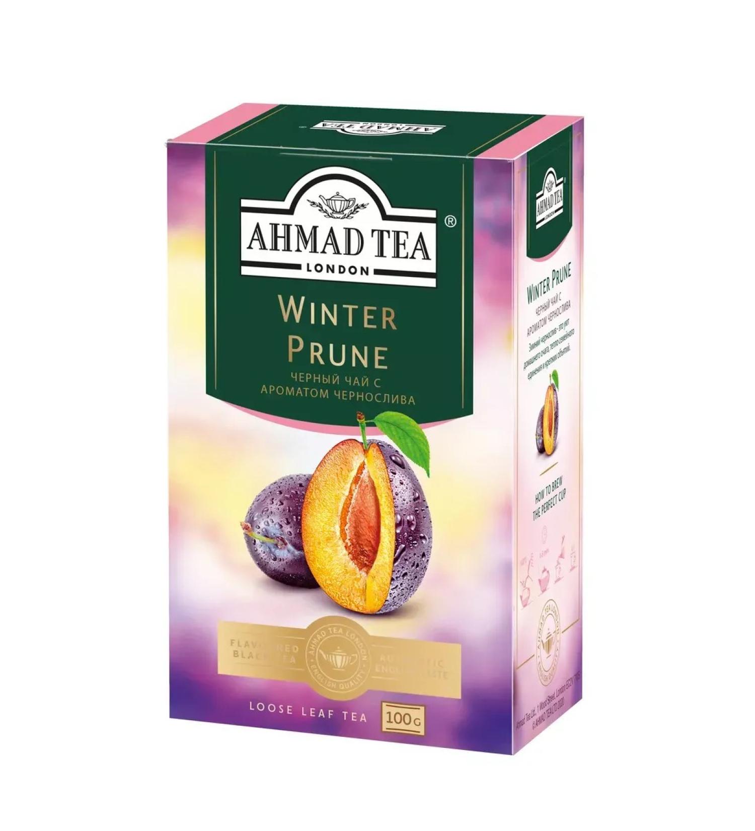 Ahmad Tea Tea black winter prunes 100 g - Buy Online on GoSupps.com