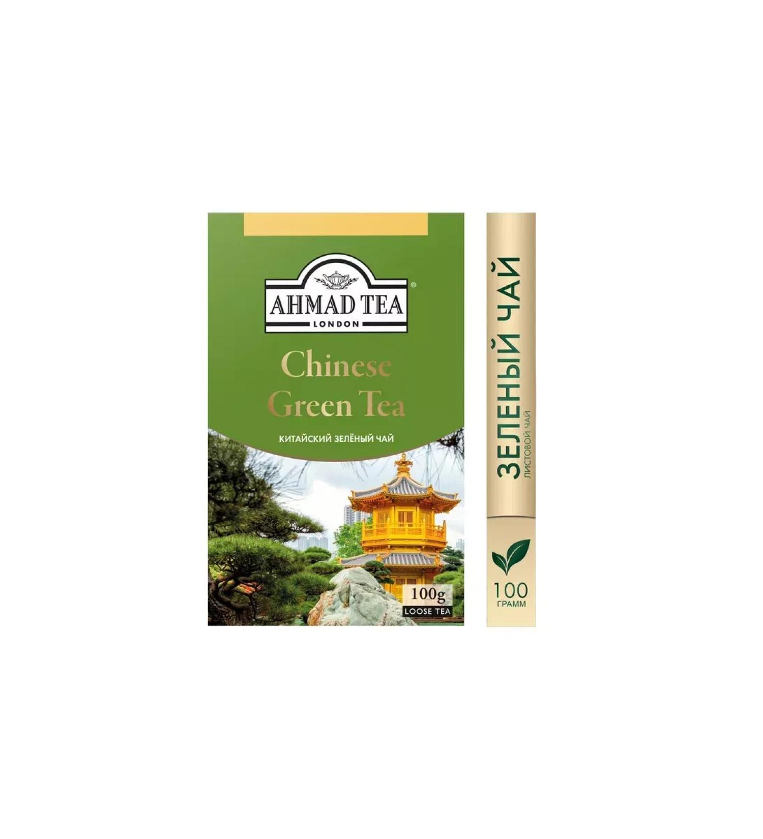 Ahmad Tea Green Chinese tea 100 g - Buy Online on GoSupps.com