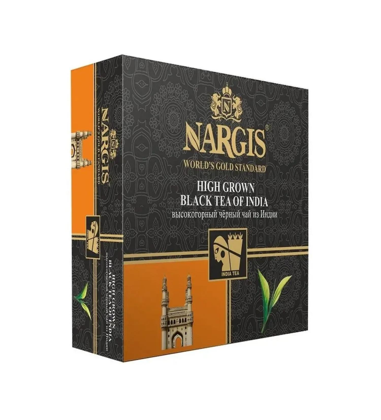 NARGIS Black Pocated tea 100 pcs