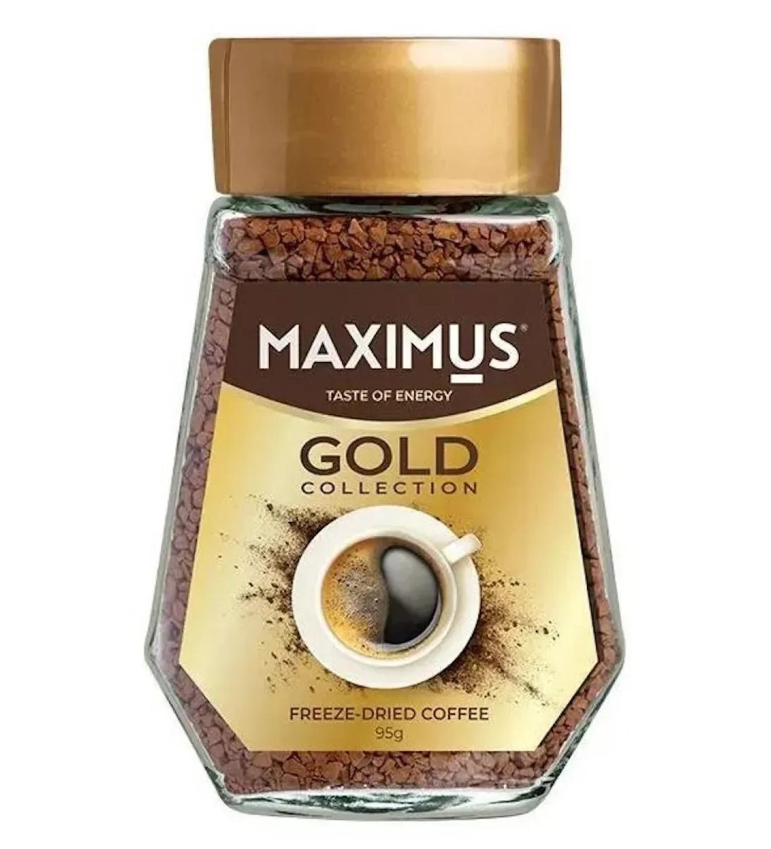 MAXIMUS Gold Collection coffee sublimated soluble 95 g