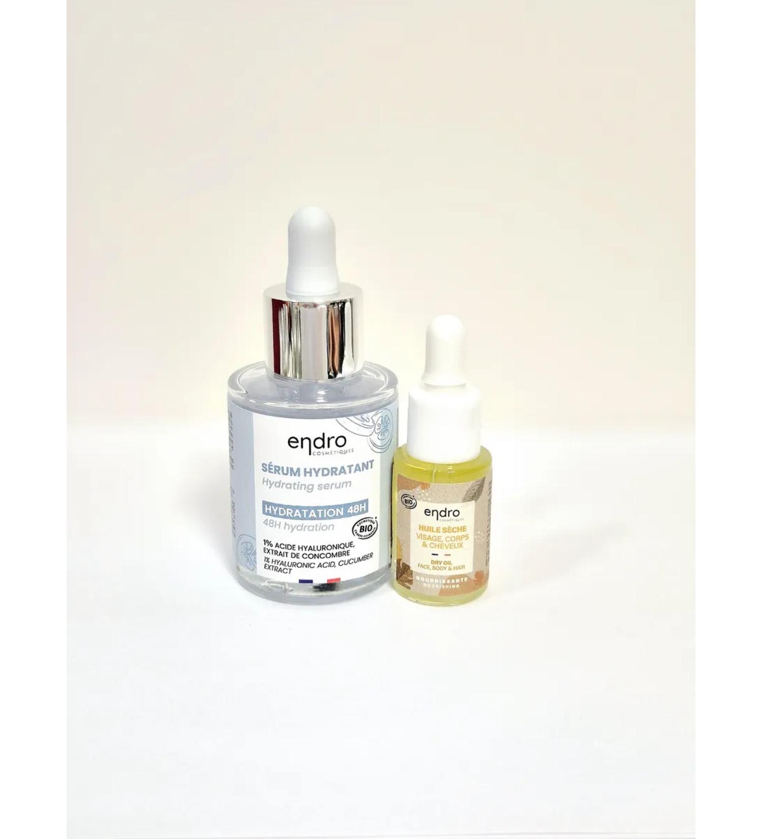 ENDRO Facial serum with hyaluronic acid 30 ml + gift - Buy Online on GoSupps.com
