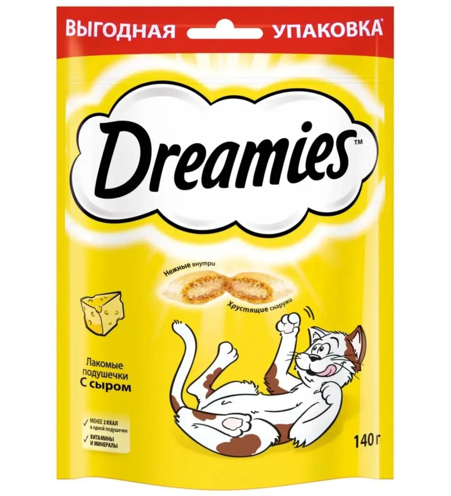 DREAMIES Cat a pillow with cheese 140g - Buy Online on GoSupps.com