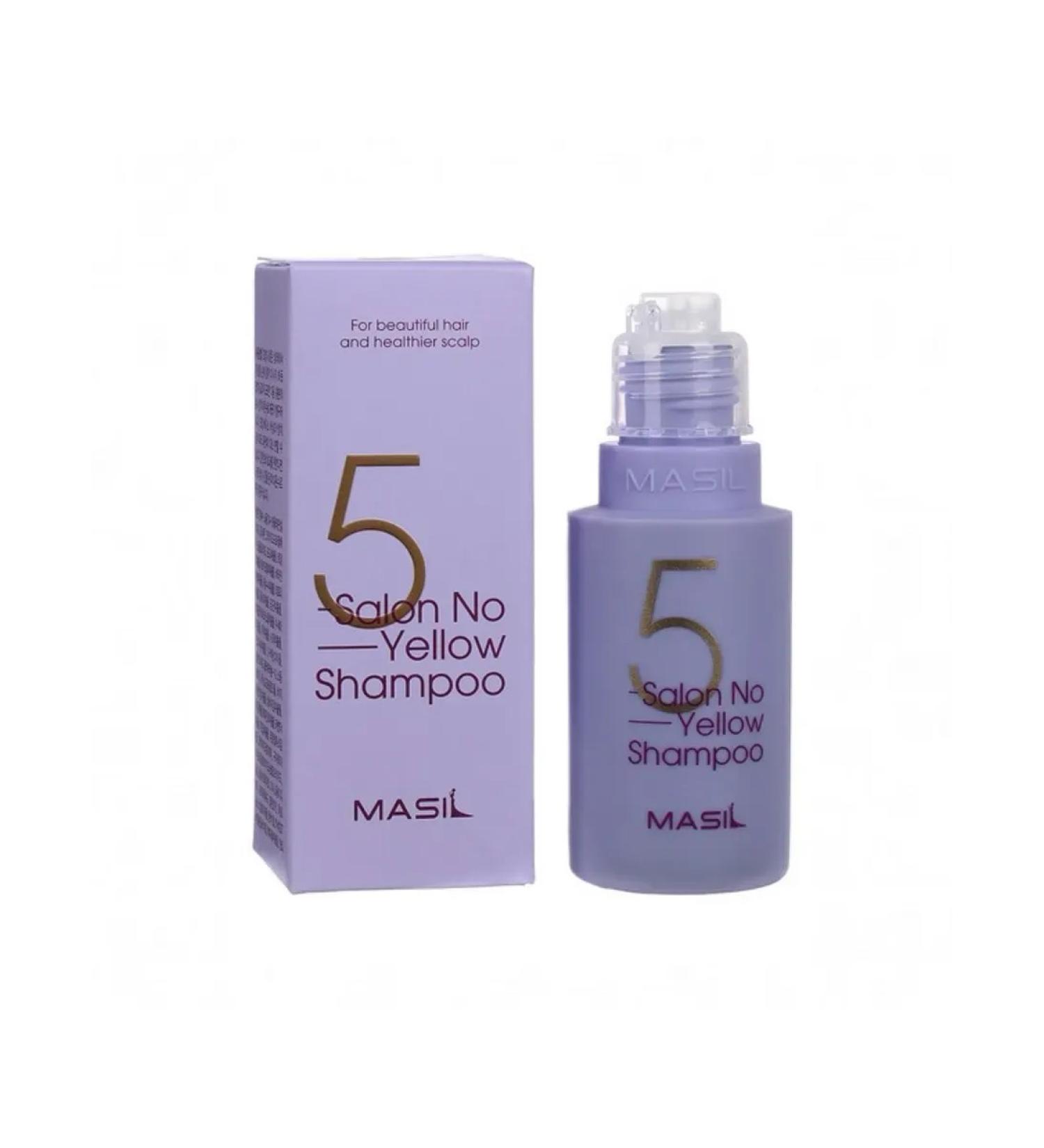 MASIL Shampoo to neutralize yellowness of hair 50 ml