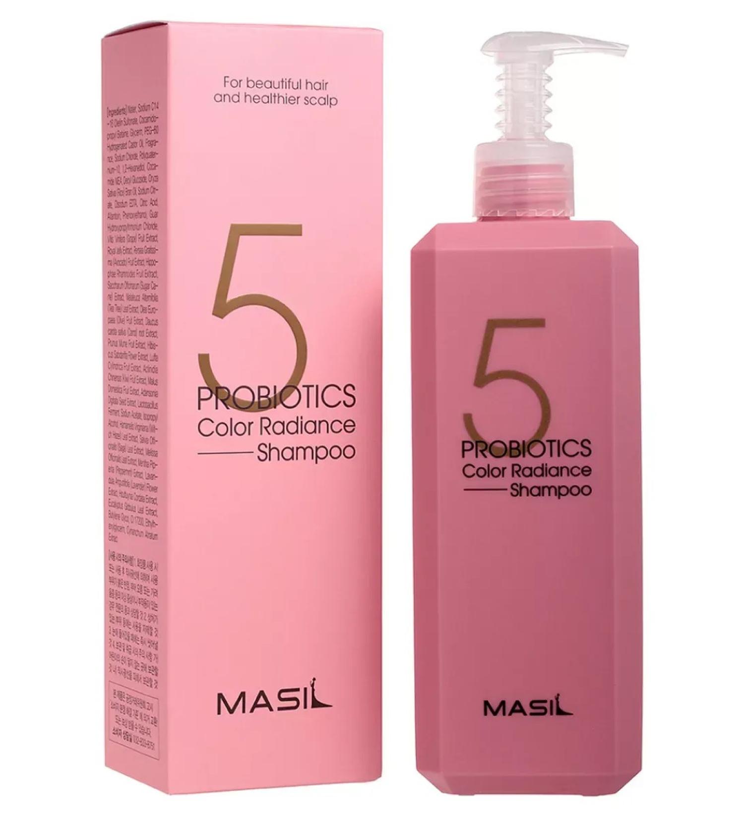 MASIL Hair shampoo with probiotics to protect color 500 ml - Buy Online on GoSupps.com