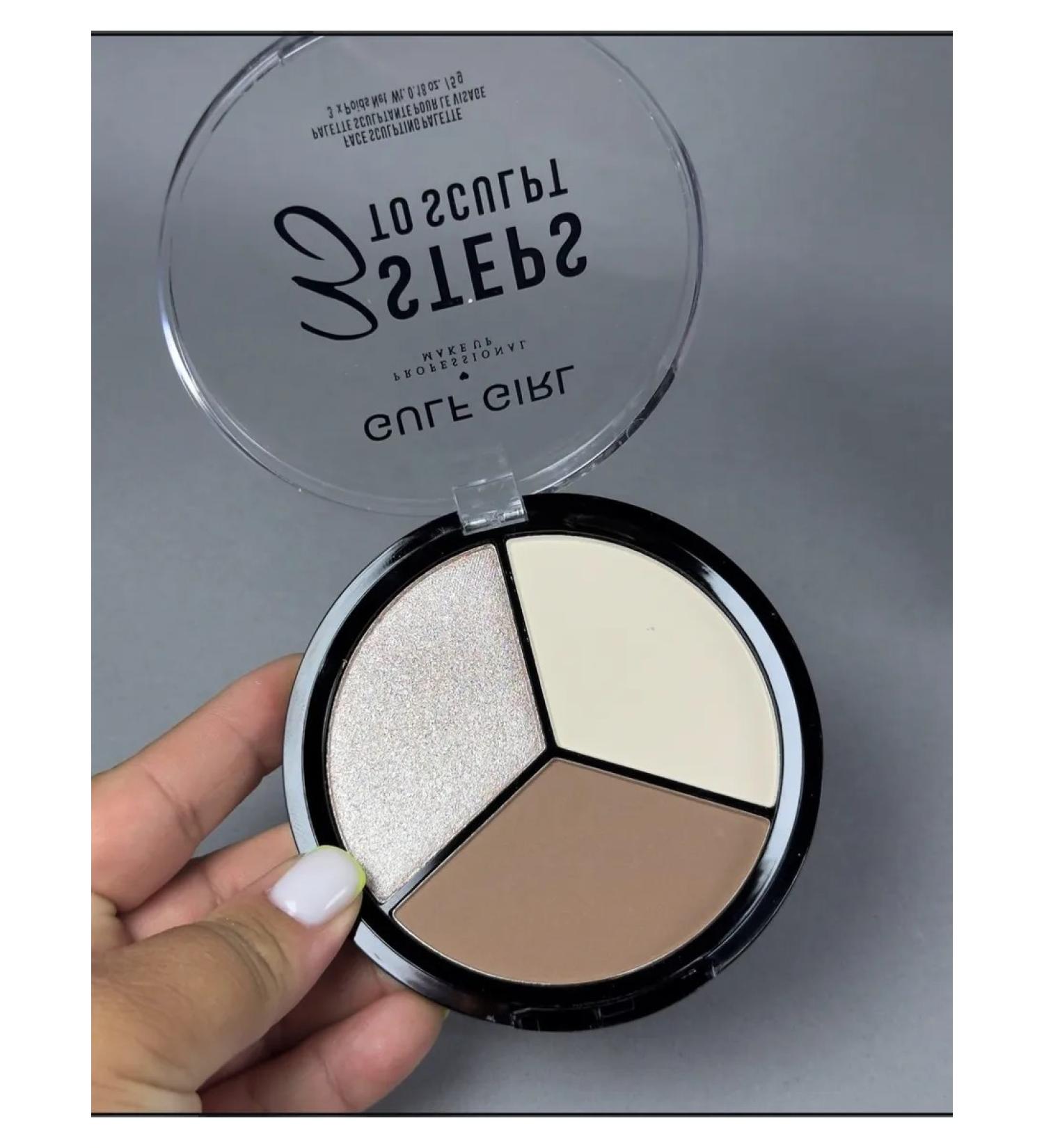 UMUSE Triple contouring palette face sculptor 01 Fair - Buy Online on GoSupps.com