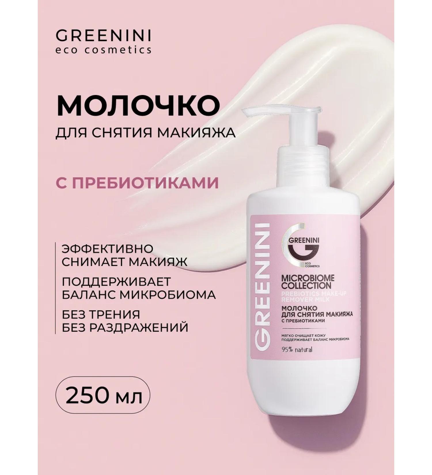 Greenini Makeup milk with prebiotics 250 ml - Buy Online on GoSupps.com