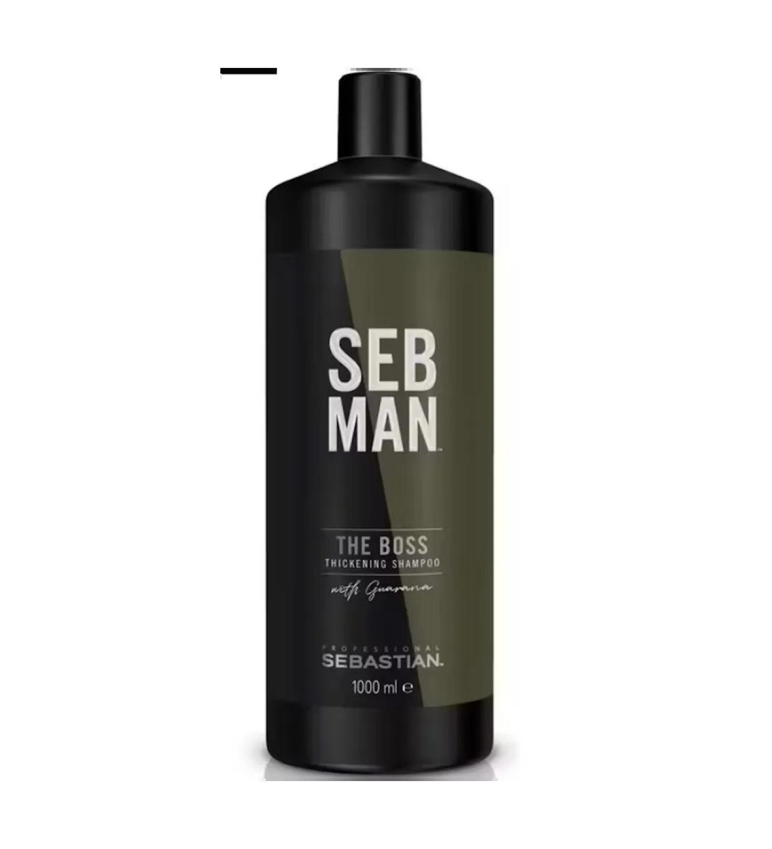 Seb Man The Boss Thikekening Refreshing shampoo to increase volume