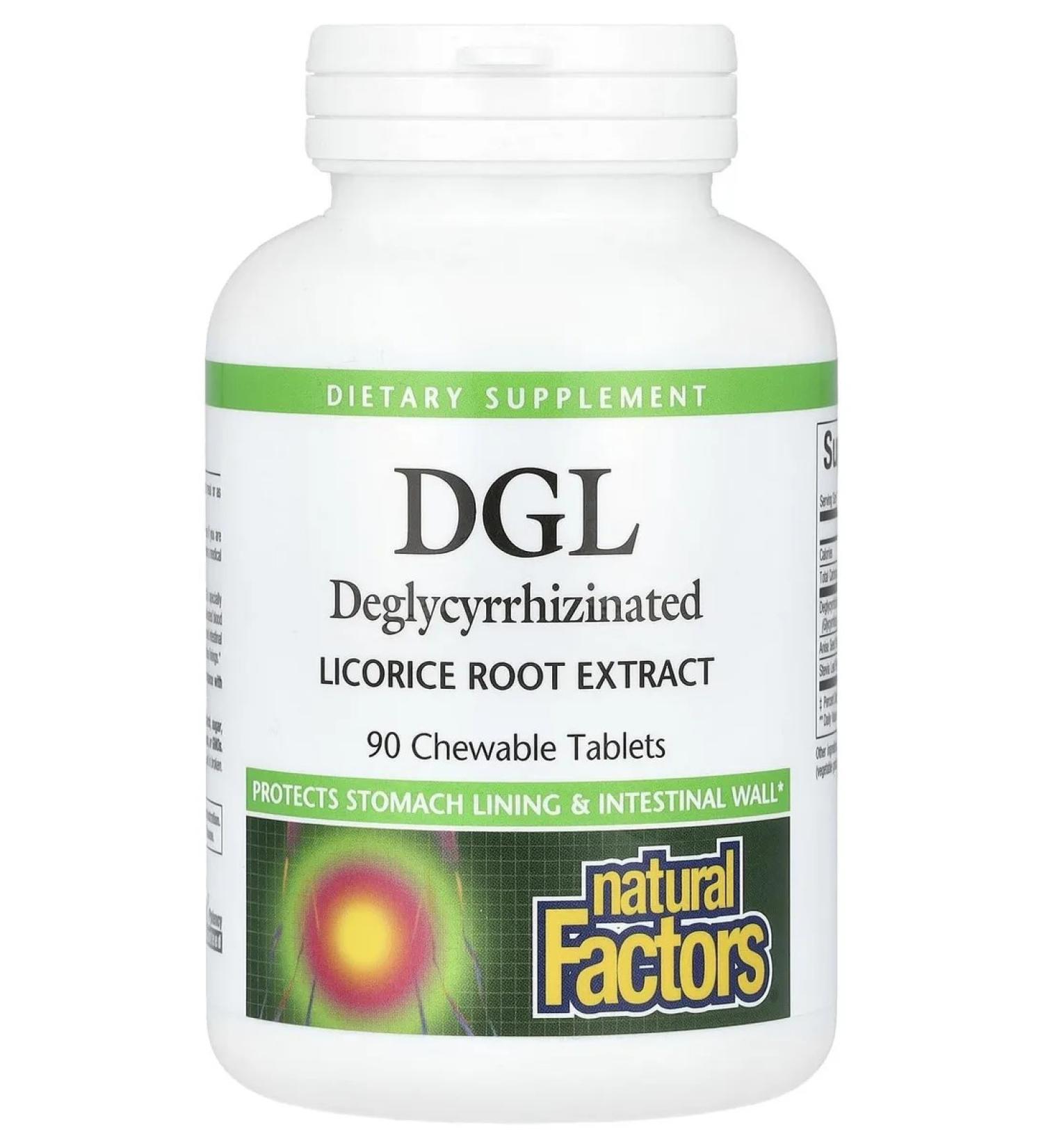 Natural Factors DGL licorice extract - Buy Online on GoSupps.com
