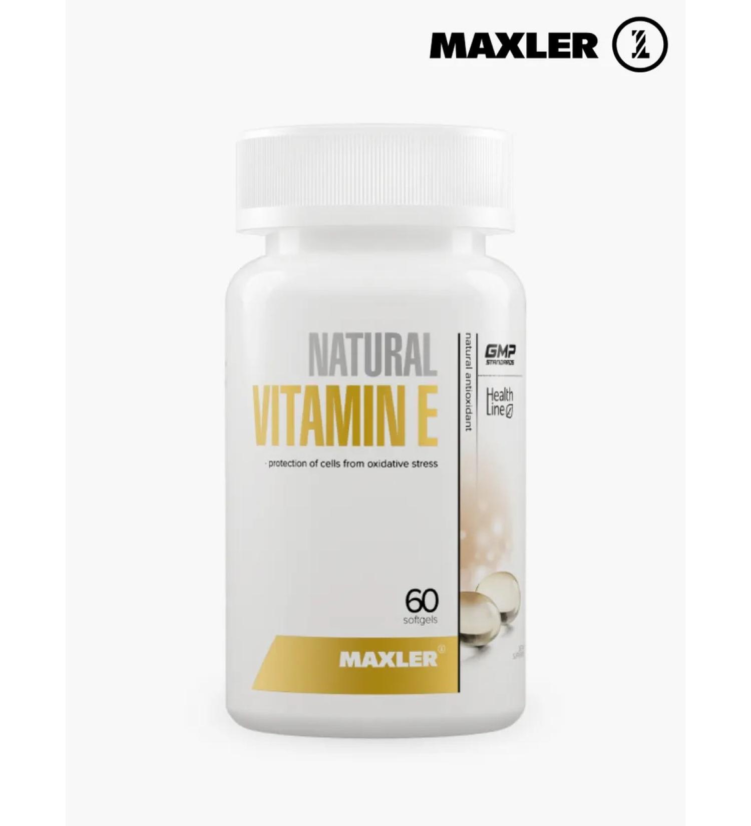 Natural Vitamin E Maxler Vitamin E 150 mg 60 capsules - Buy Online on GoSupps.com