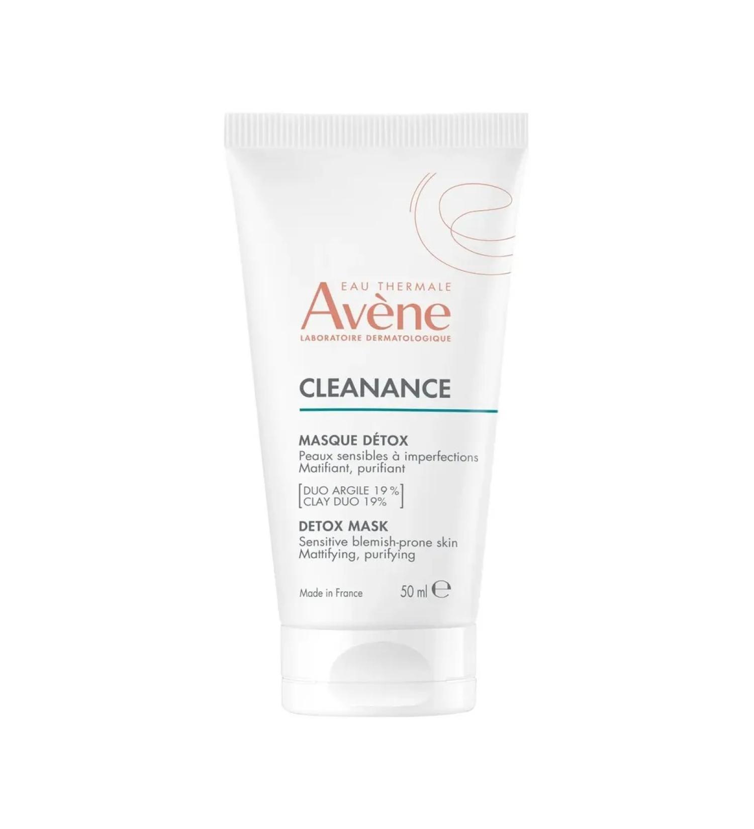 AVENE Mask-deox for deep skin cleansing 50 ml (Cleanance) - Buy Online on GoSupps.com