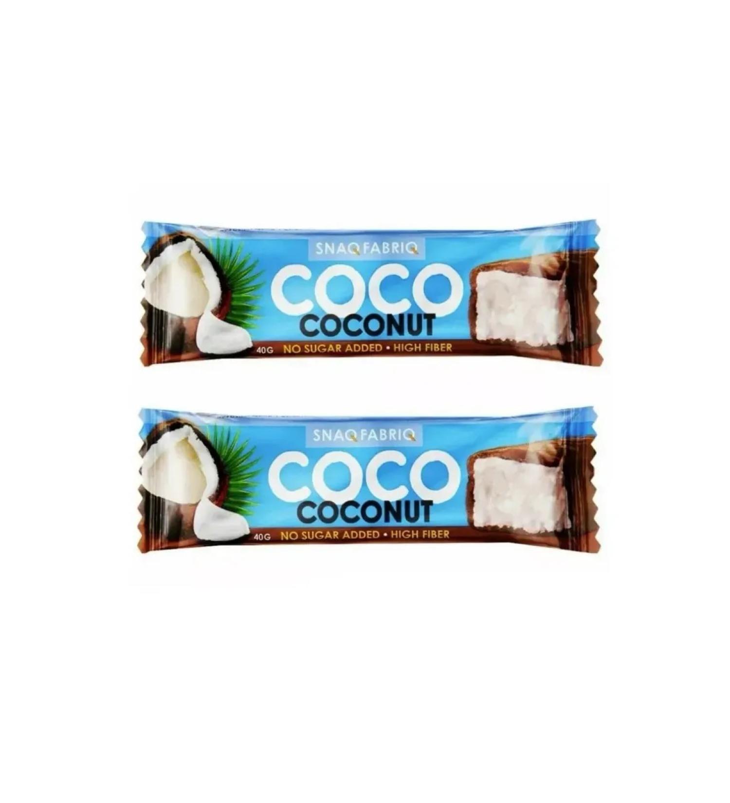 Snaq Fabriq Flapped bar with fiber 40 gr. 2 pcs