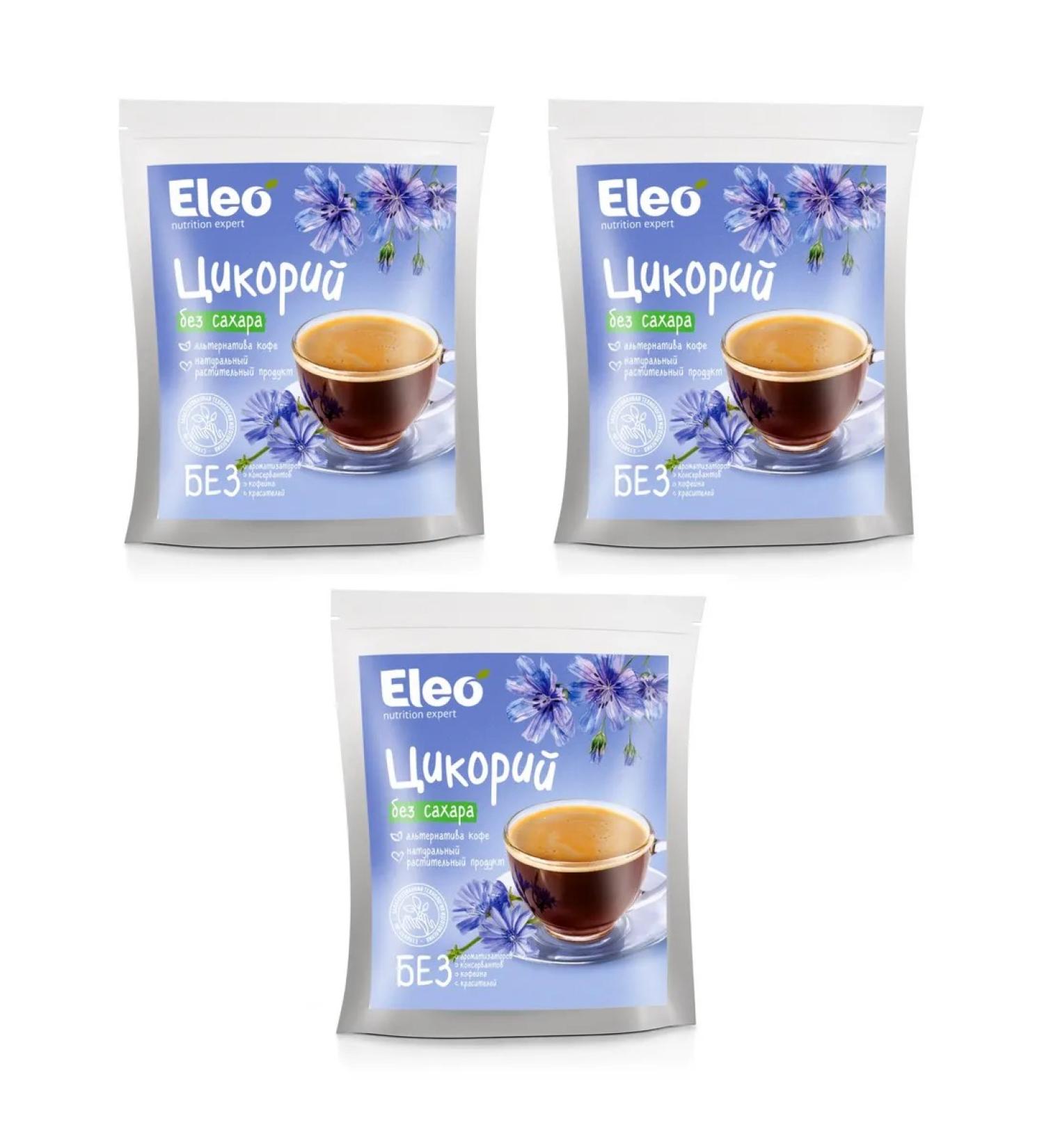 Tsikoria Eleo without sugar 130 g - 3pcs - Buy Online on GoSupps.com