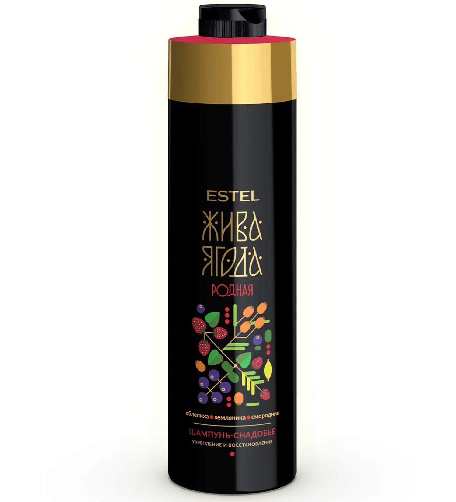 ESTEL Hair shampoo live berry strengthening 1000 ml - Buy Online on GoSupps.com