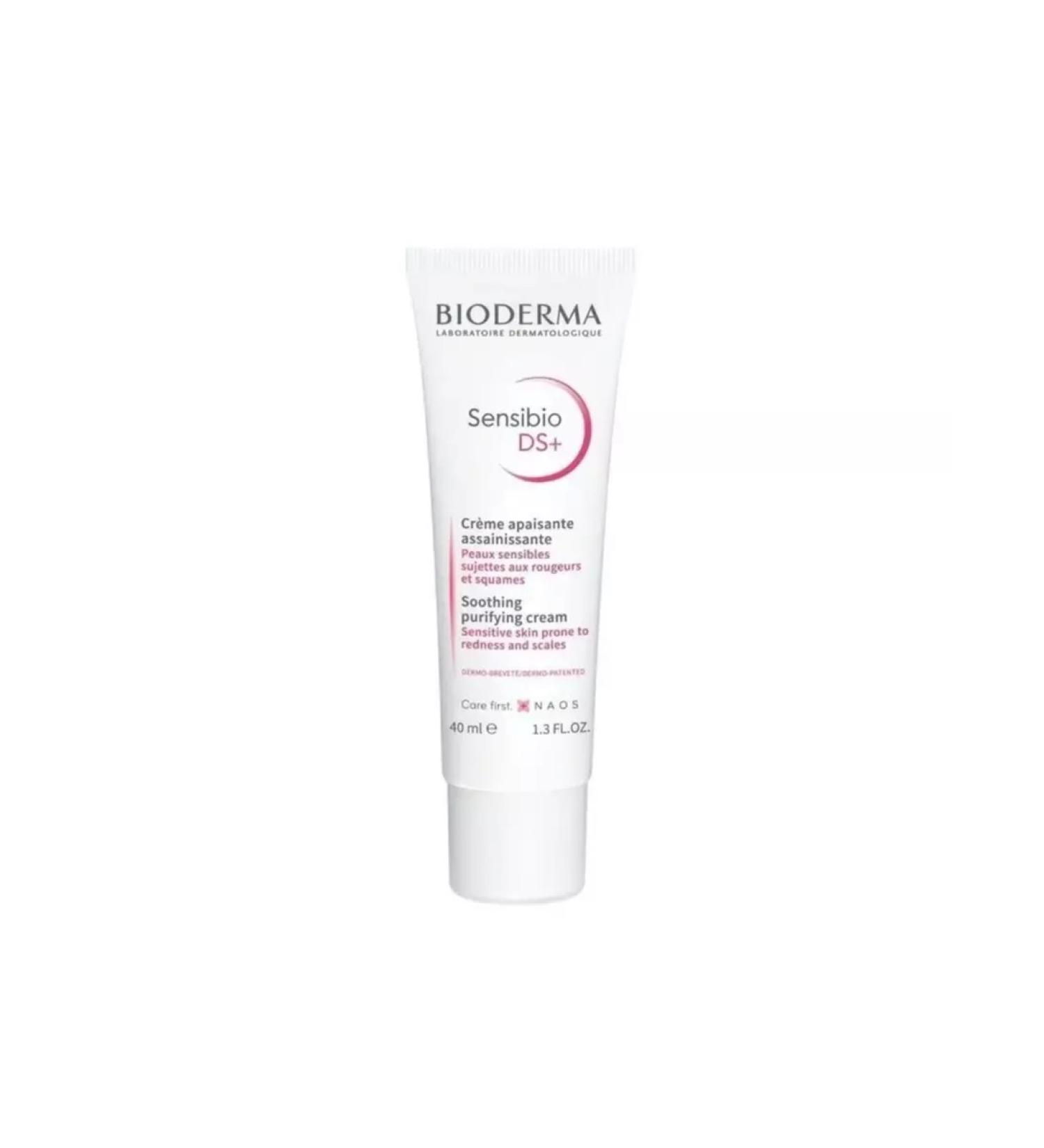 Bioderma Moisturizer from redness peeling of the skin Sensibio DS+ - Buy Online on GoSupps.com