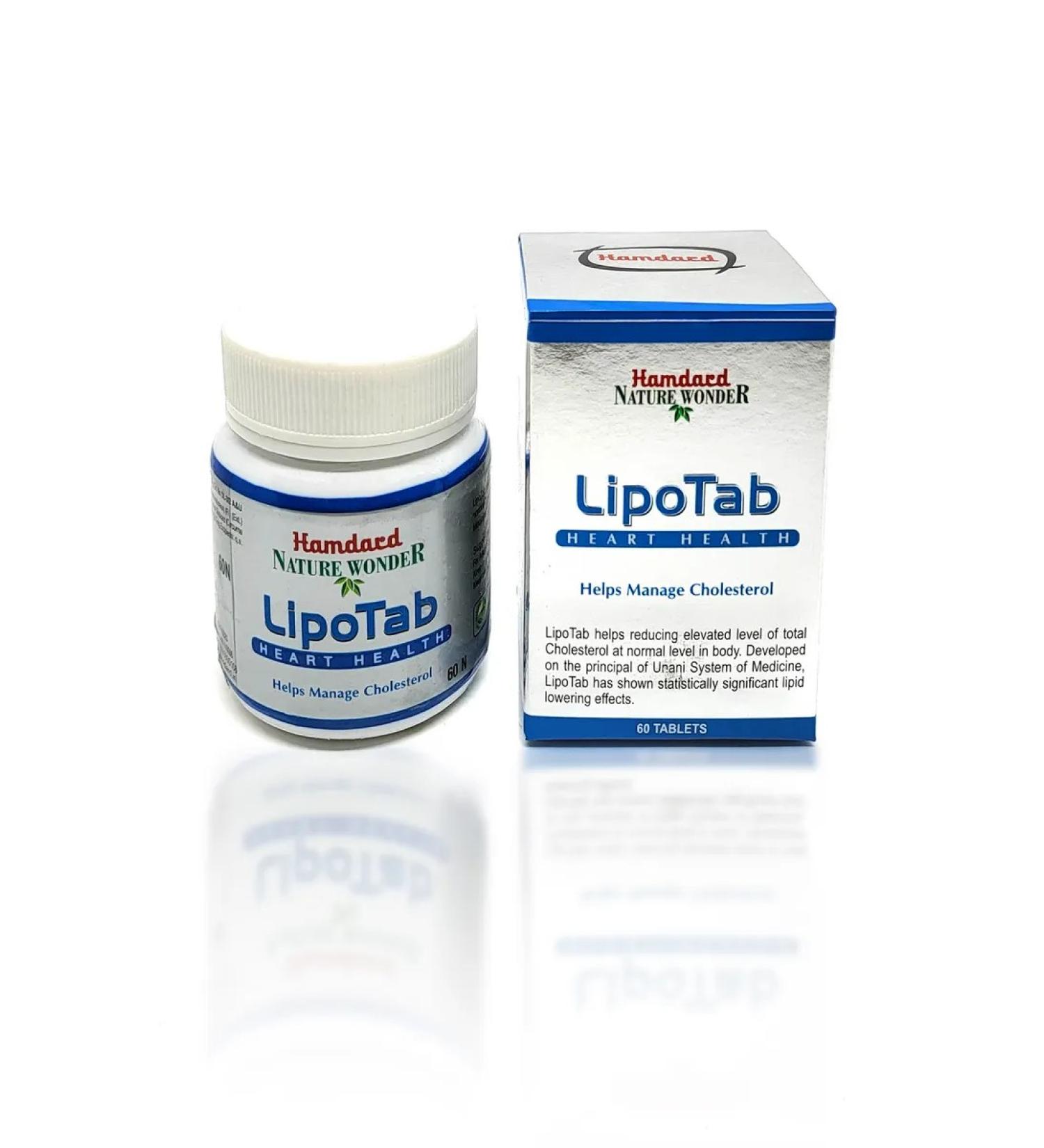 Hamdard Lipotab (Lipotab) 60 tablets - Buy Online on GoSupps.com