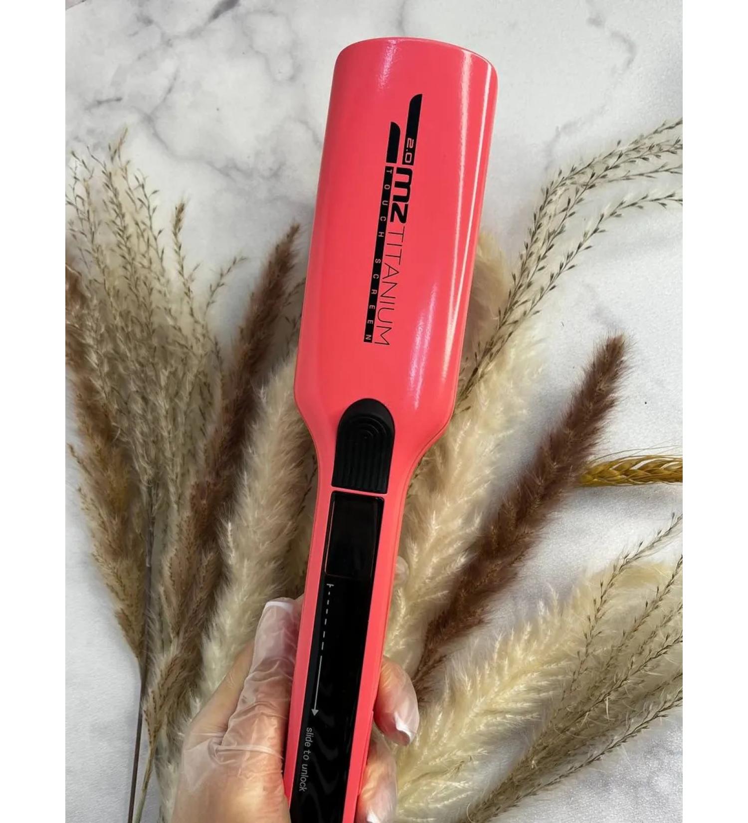 Mz Titanium Coral iron wide black plates gloss 2.0 - Buy Online on GoSupps.com