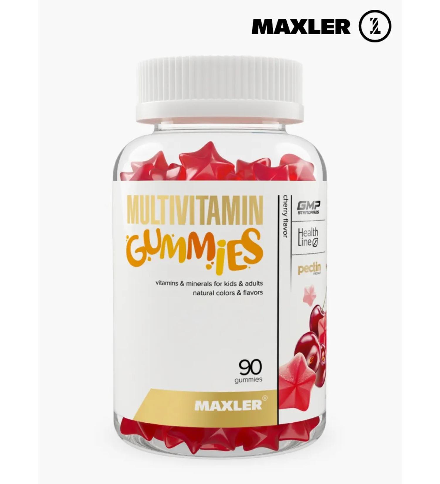 maxler Multivitamin Gummies Vitamins for children 90 pastilles cherry