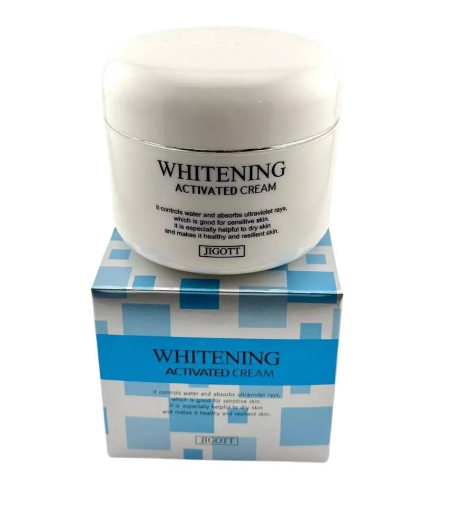 Nail25 beauty and health Whitening Activated Cream 100g whitening face cream - Buy Online on GoSupps.com